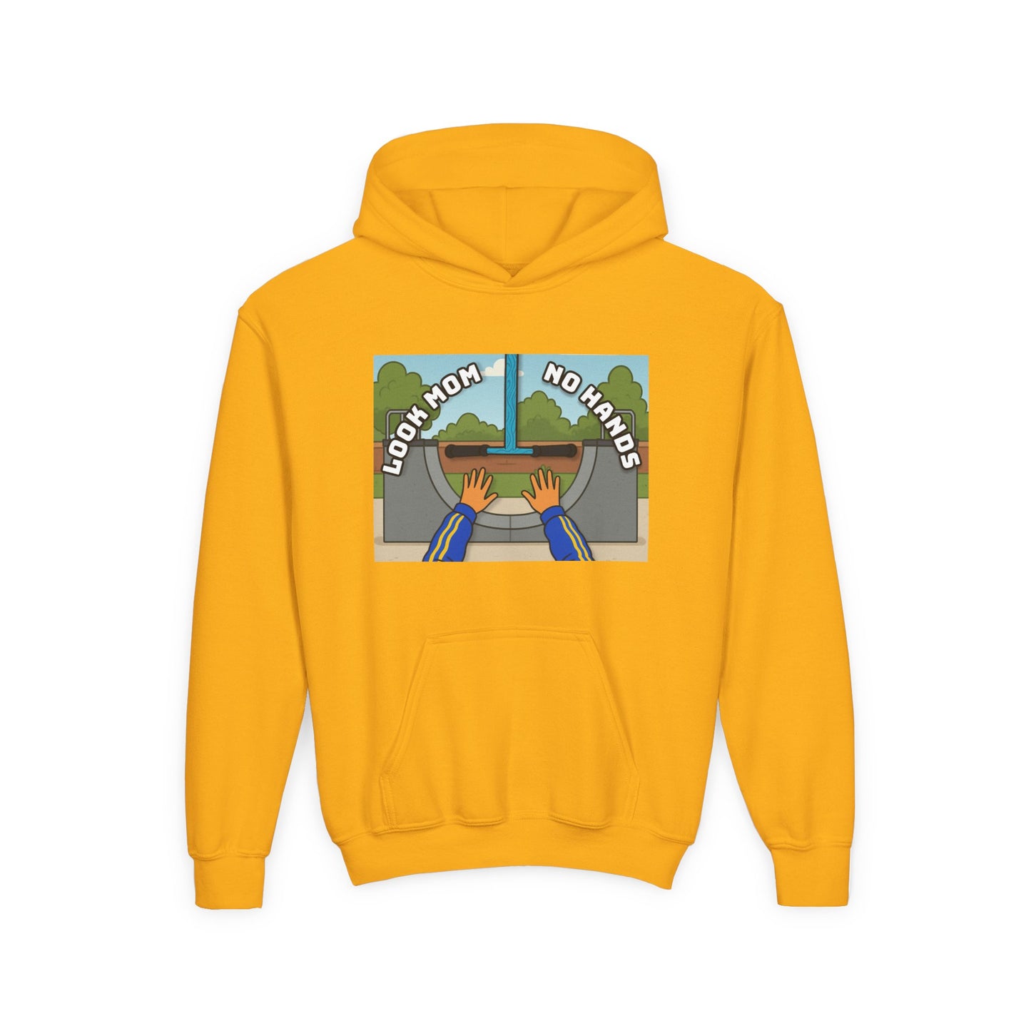 Look Mom, No Hands Hoodie (Kids)
