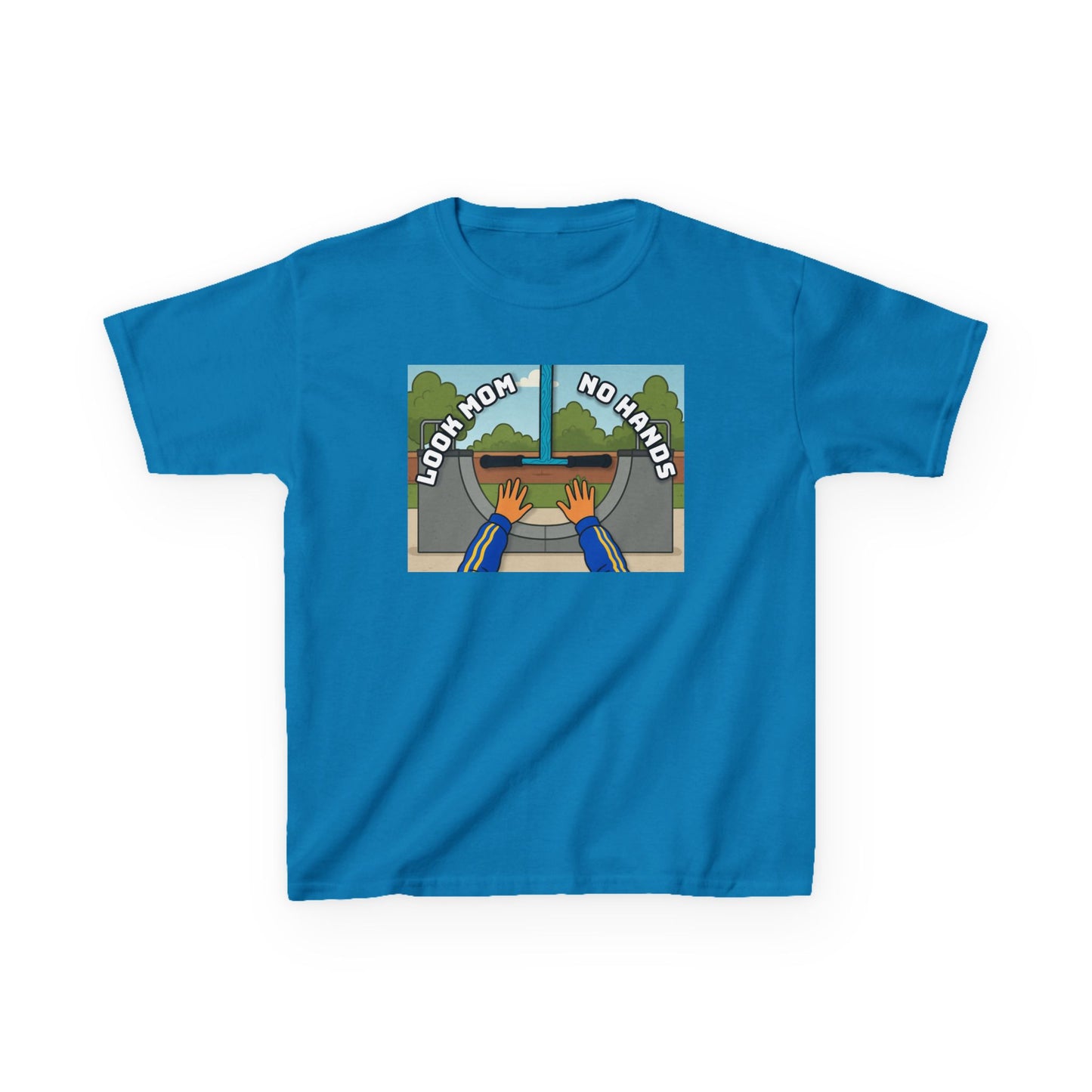 Look Mom, No Hands T-shirt (Kids)