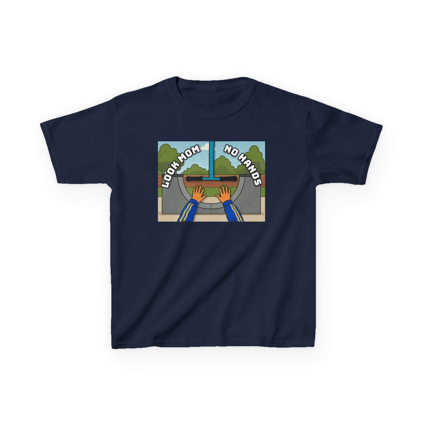 Look Mom, No Hands T-shirt (Kids)