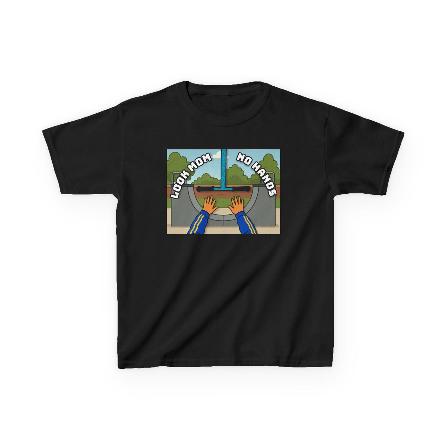 Look Mom, No Hands T-shirt (Kids)
