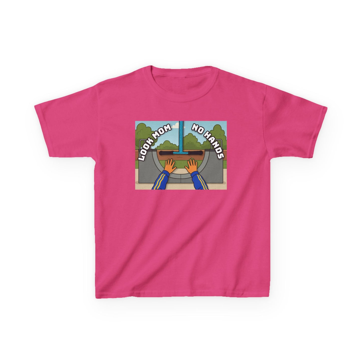 Look Mom, No Hands T-shirt (Kids)