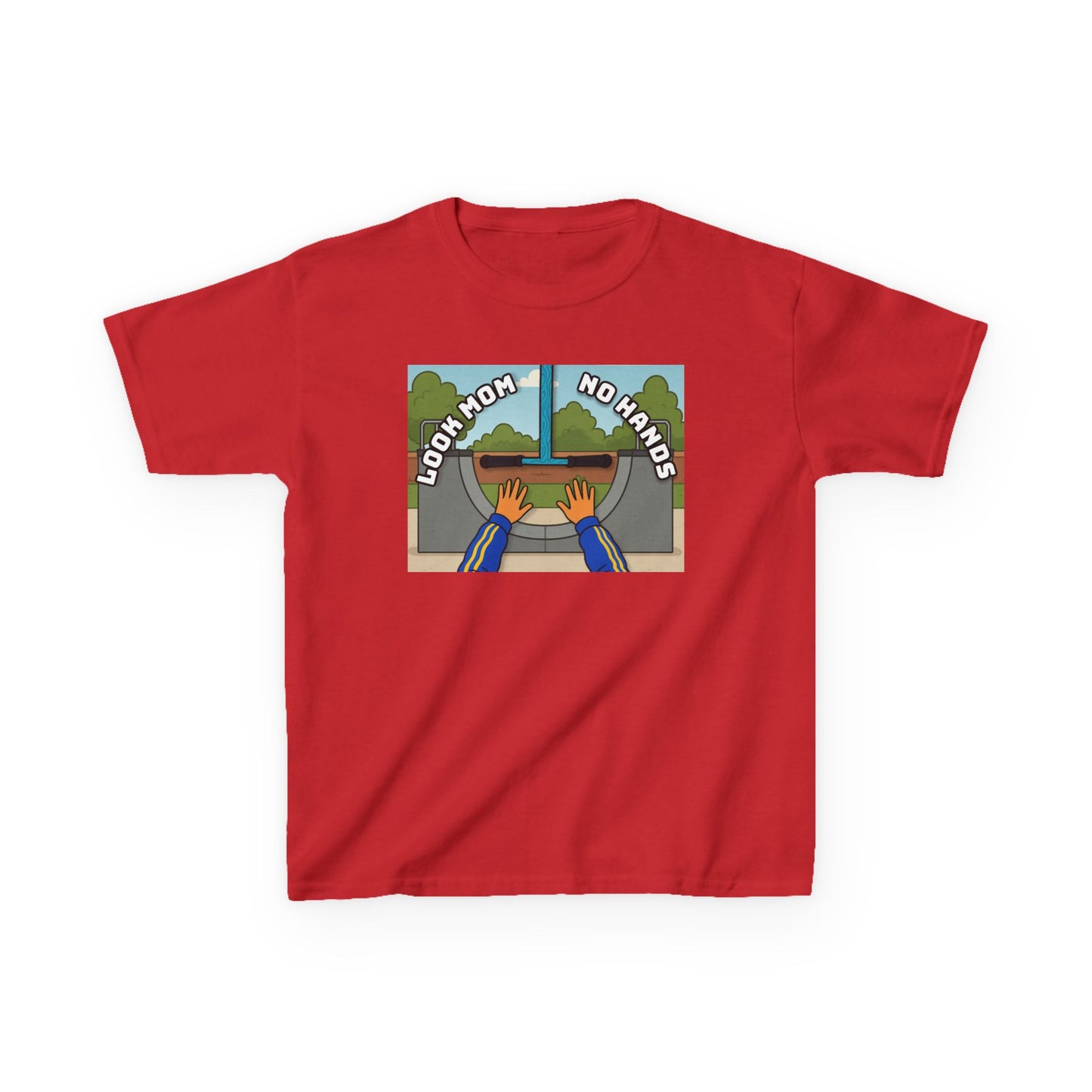 Look Mom, No Hands T-shirt (Kids)
