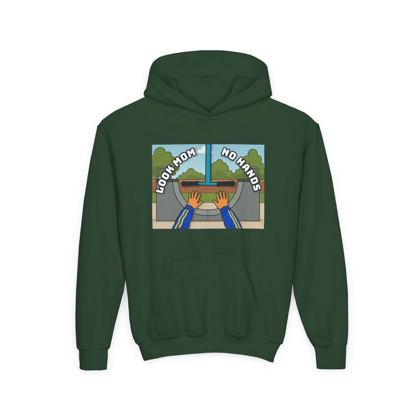 Look Mom, No Hands Hoodie (Kids)