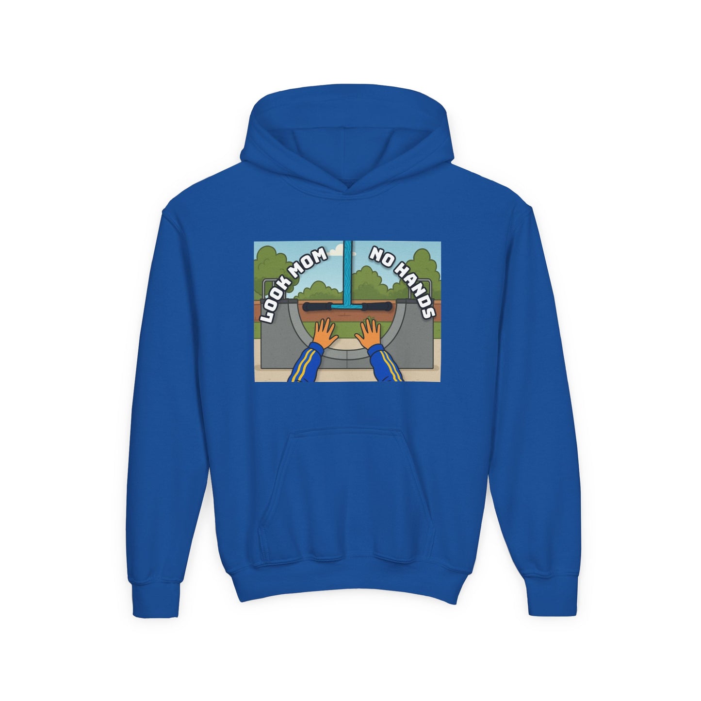 Look Mom, No Hands Hoodie (Kids)