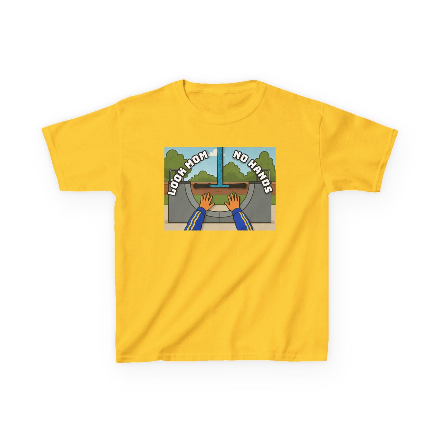 Look Mom, No Hands T-shirt (Kids)