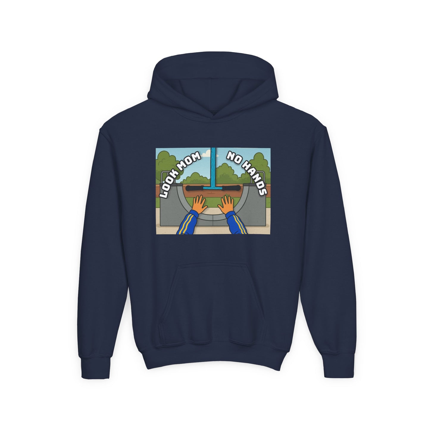 Look Mom, No Hands Hoodie (Kids)
