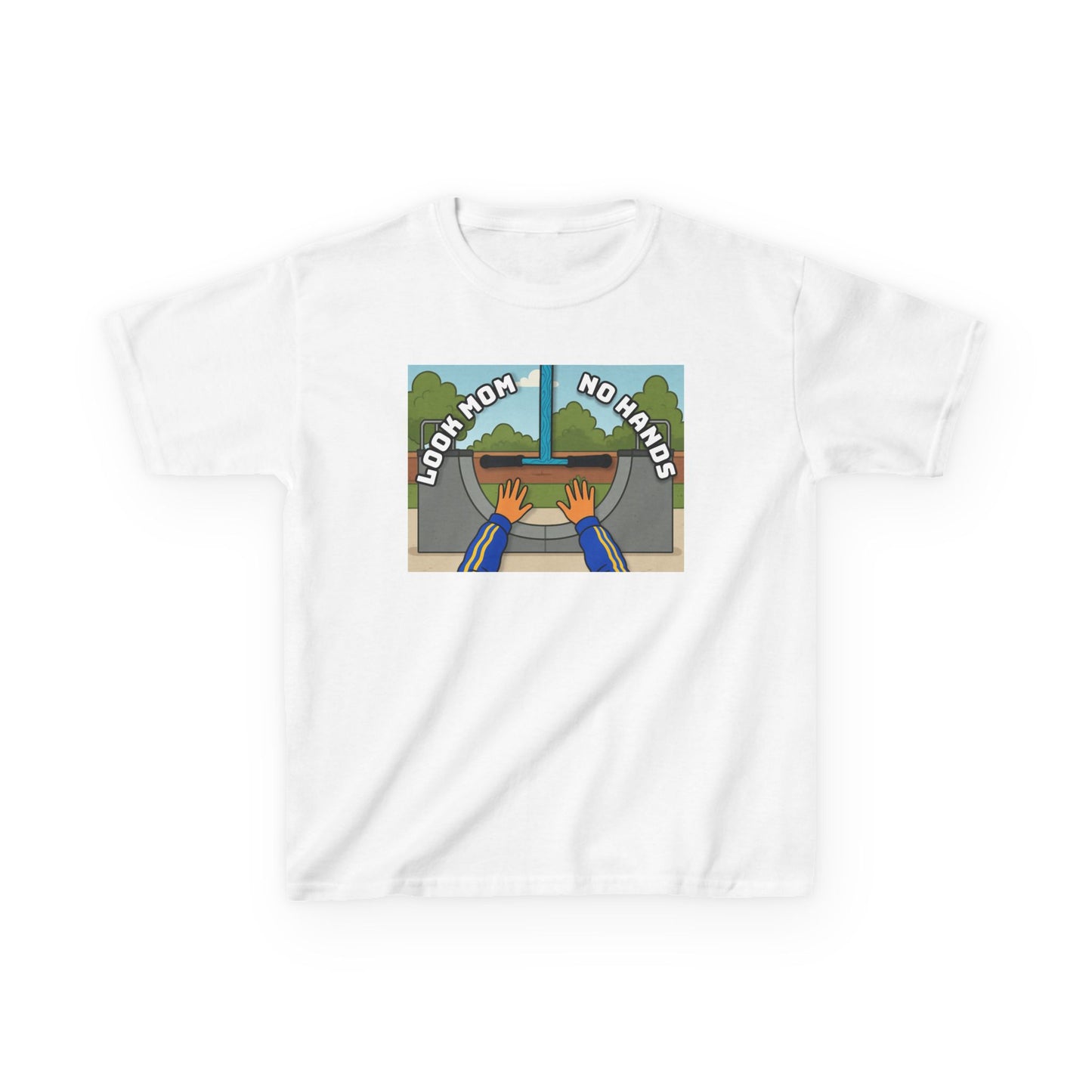 Look Mom, No Hands T-shirt (Kids)