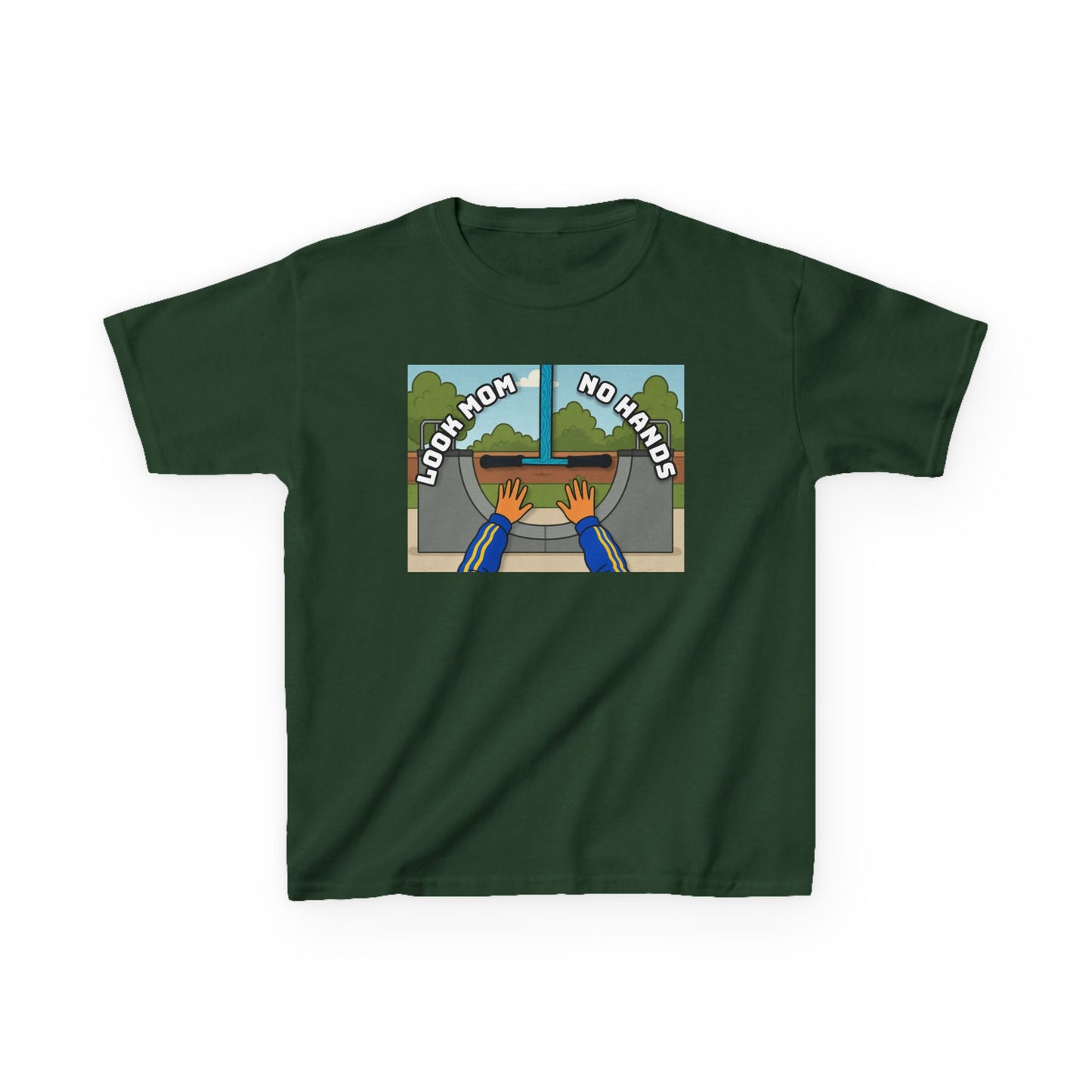Look Mom, No Hands T-shirt (Kids)