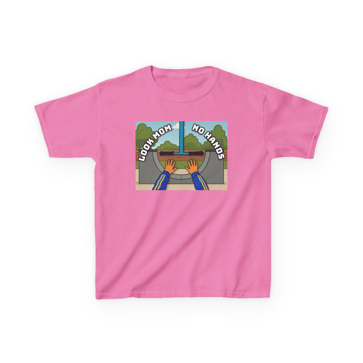 Look Mom, No Hands T-shirt (Kids)