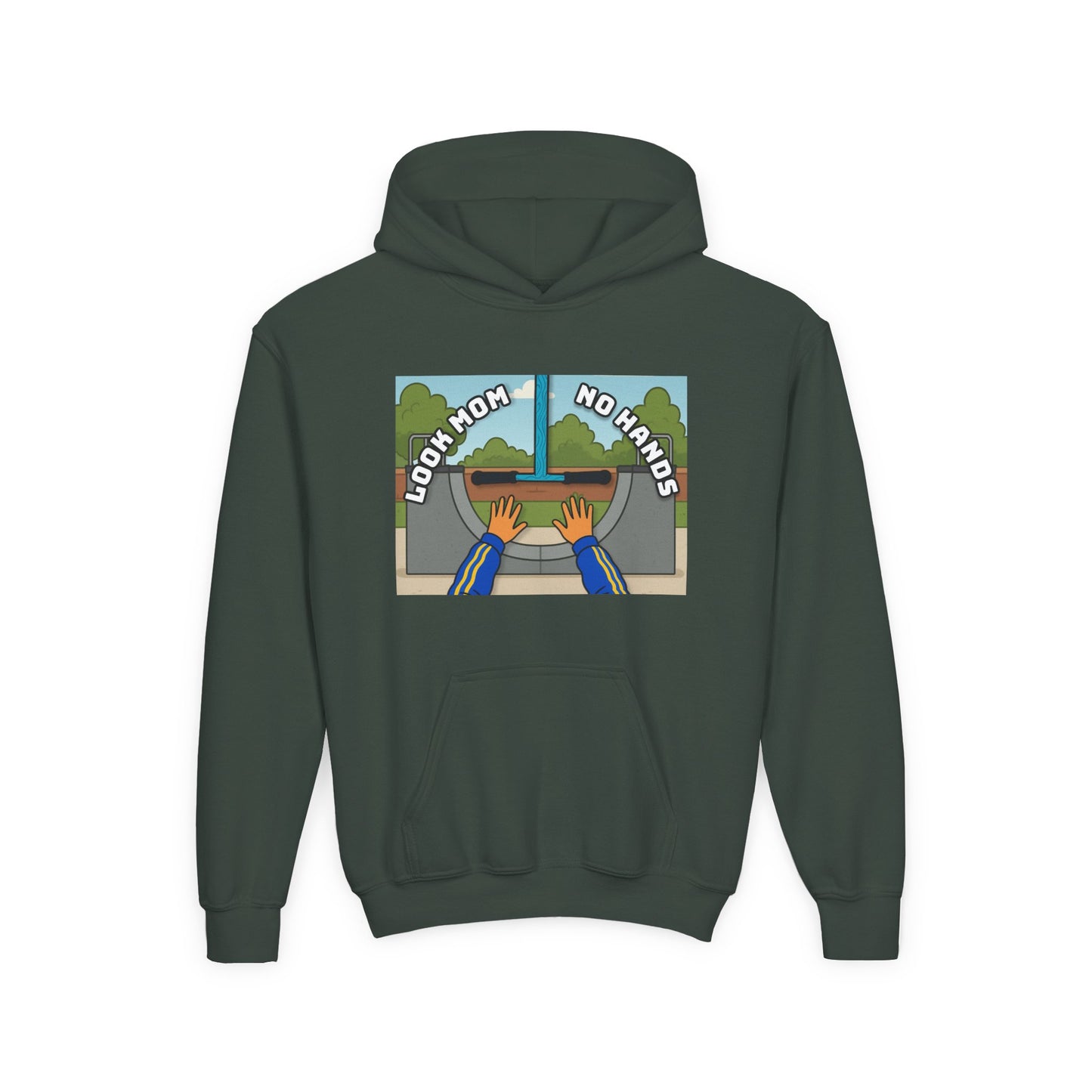 Look Mom, No Hands Hoodie (Kids)