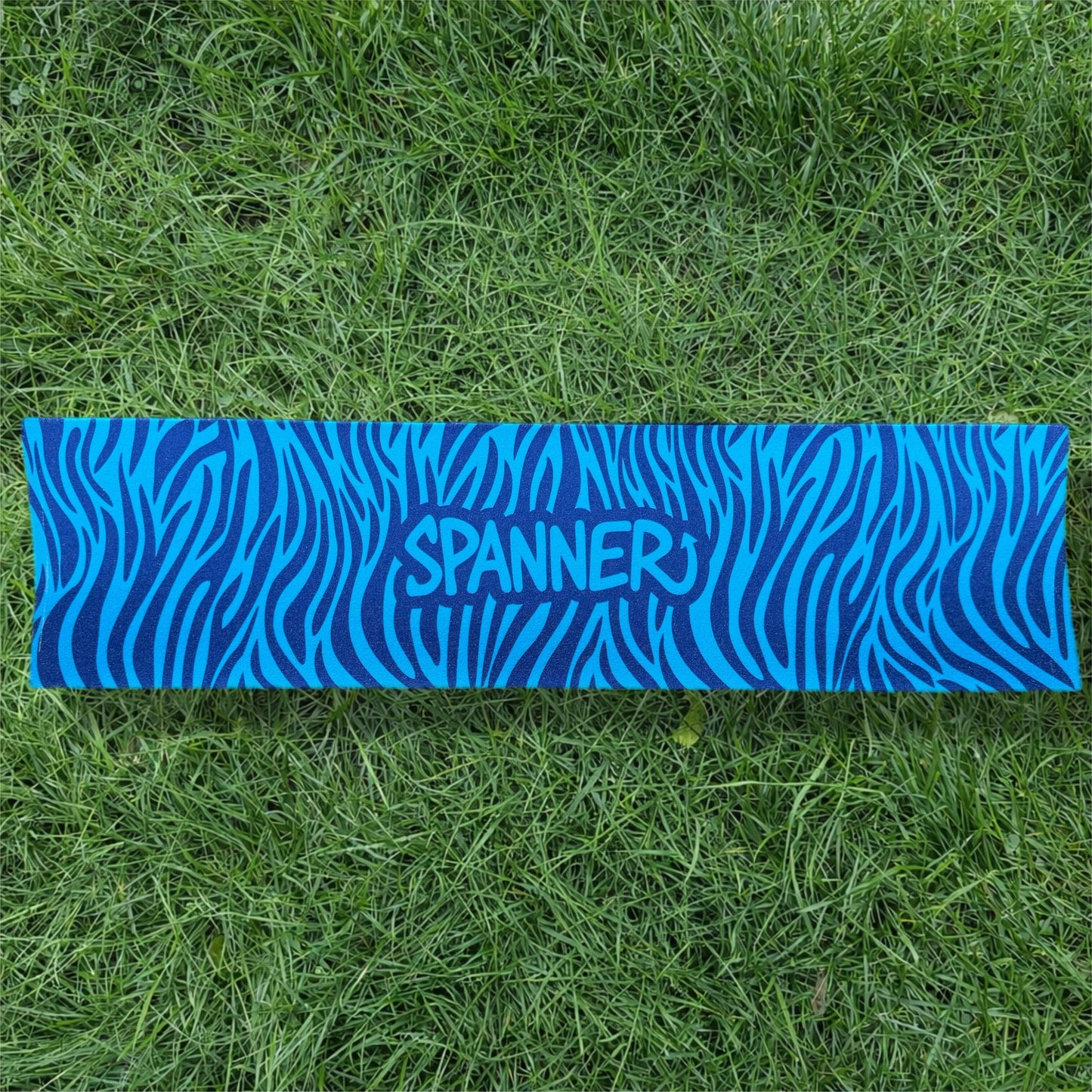 Dark Blue & Light Blue Zebra Griptape