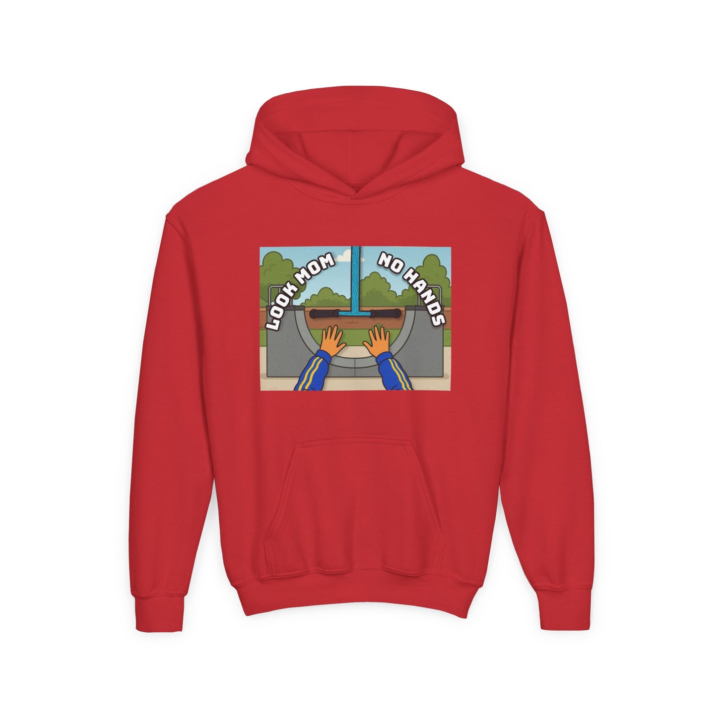 Look Mom, No Hands Hoodie (Kids)