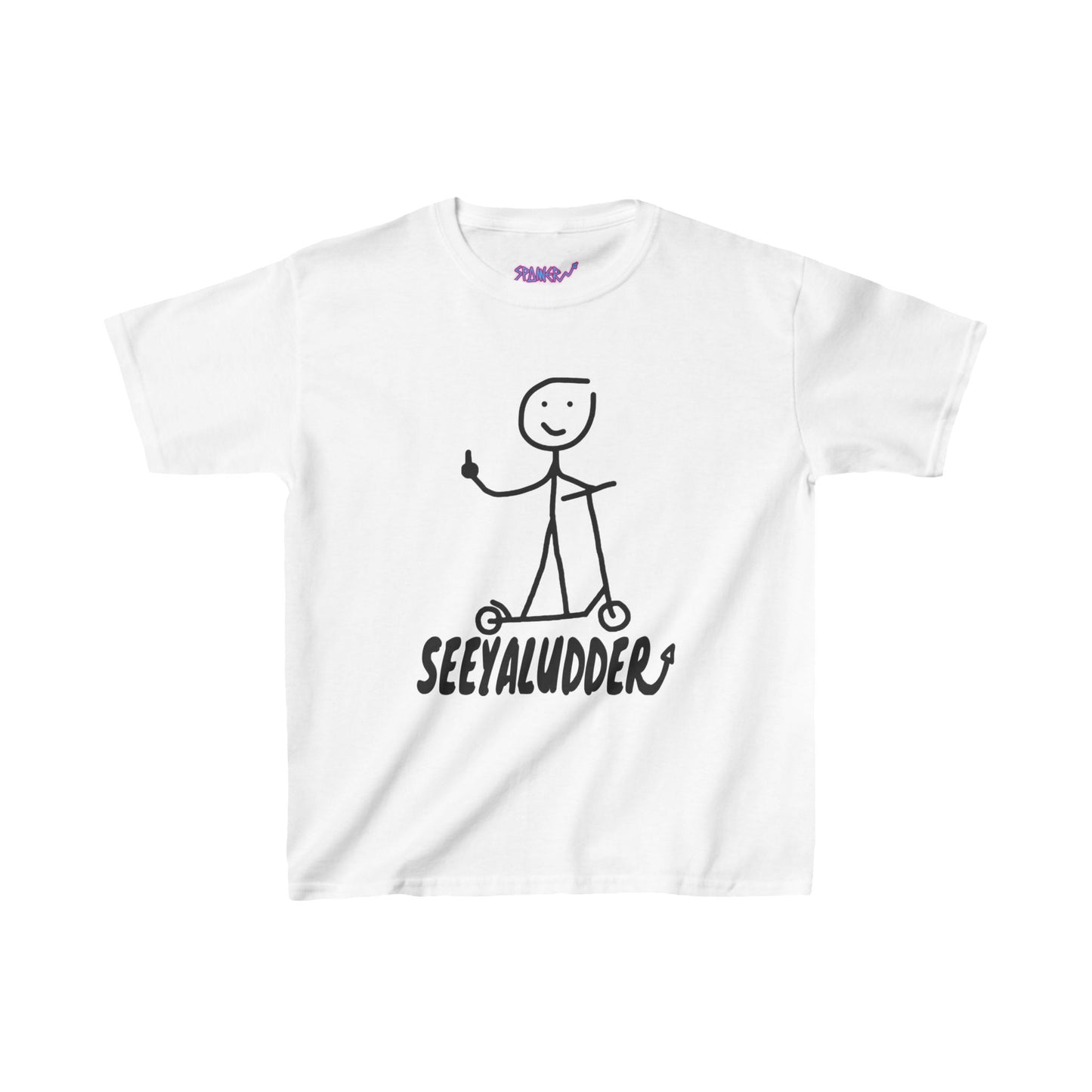 G on a Scooter Seeyaludder T-shirt (Kids)