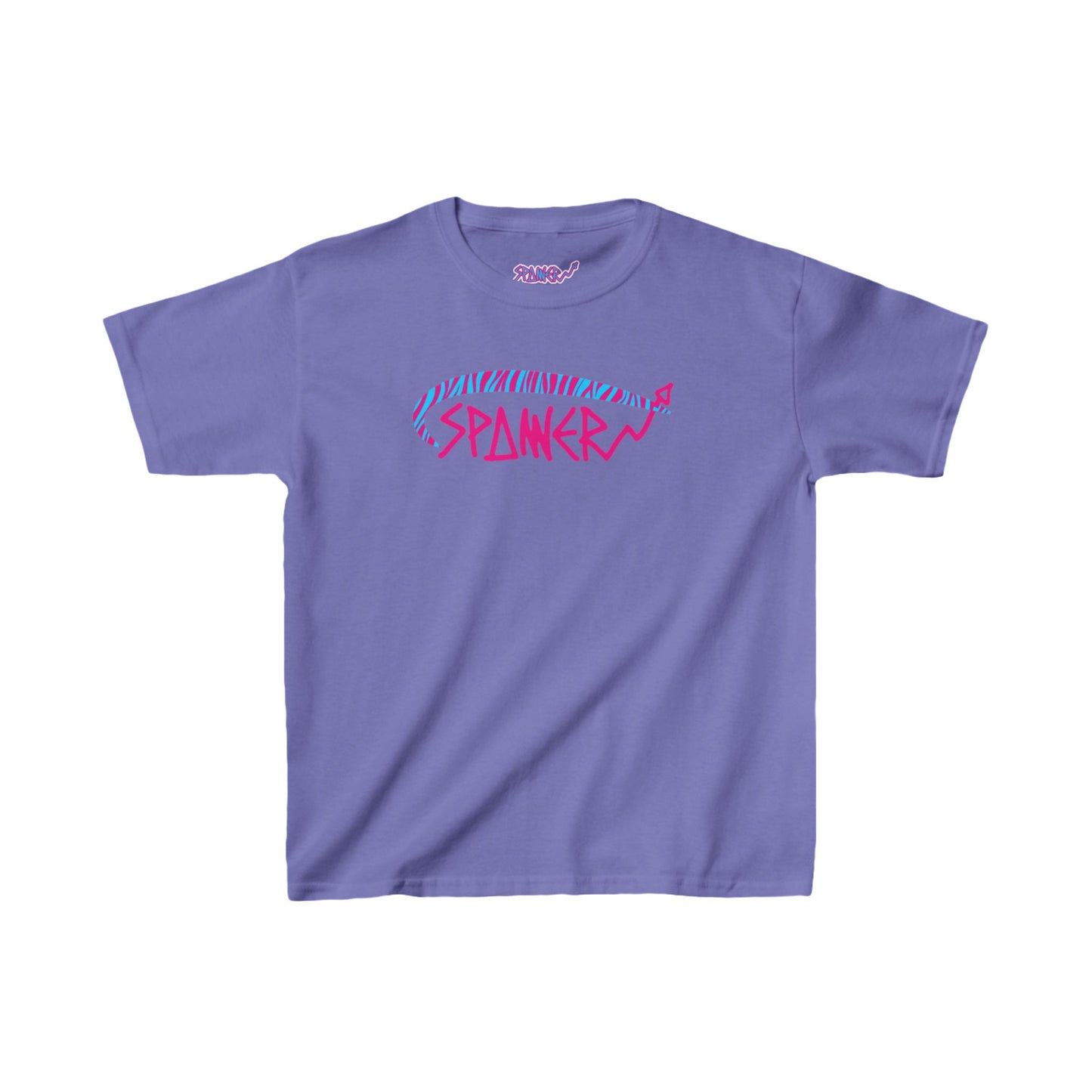 Animal Print Swoosh T-shirt (Kids)