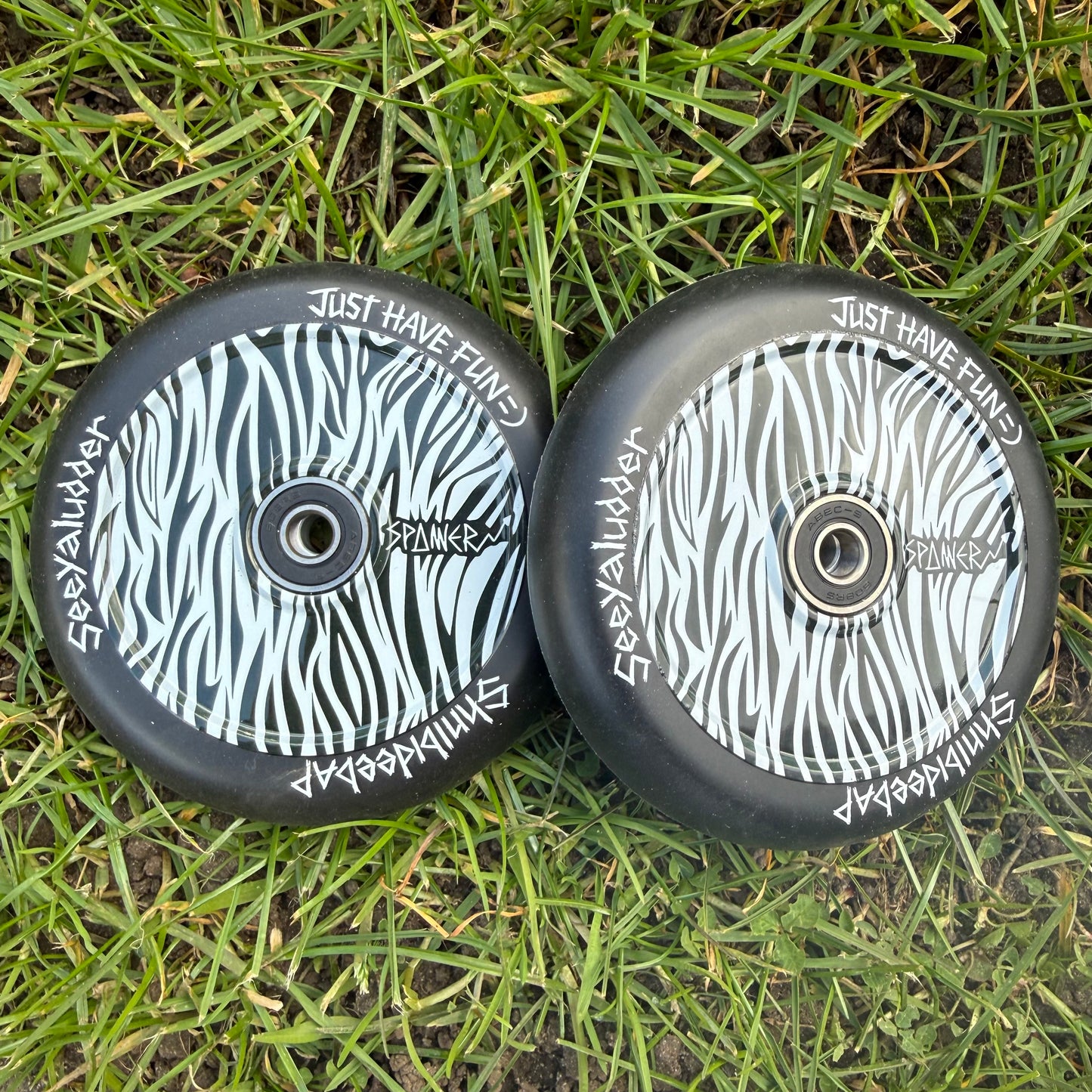 Black Zebra Wheels