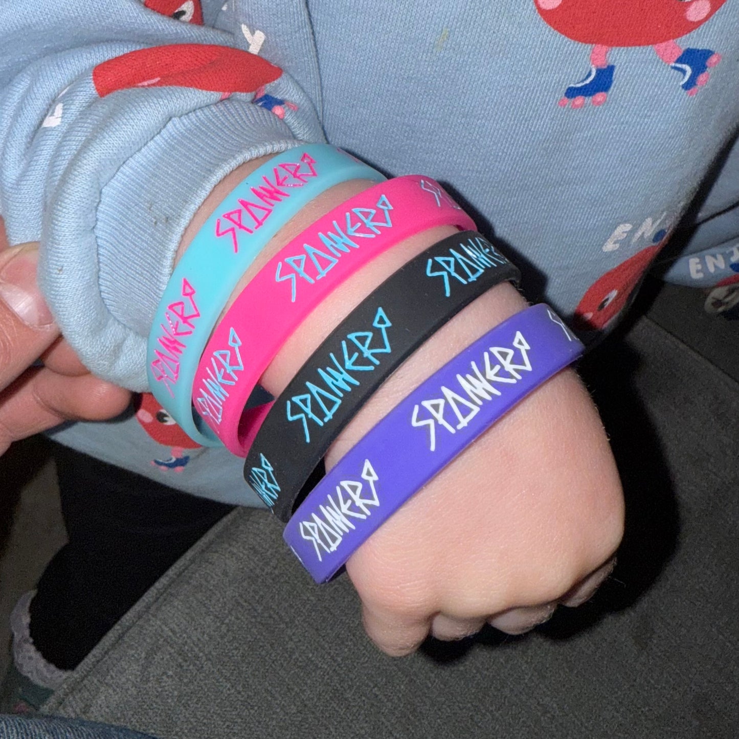 4x Spanner Wrist Bands