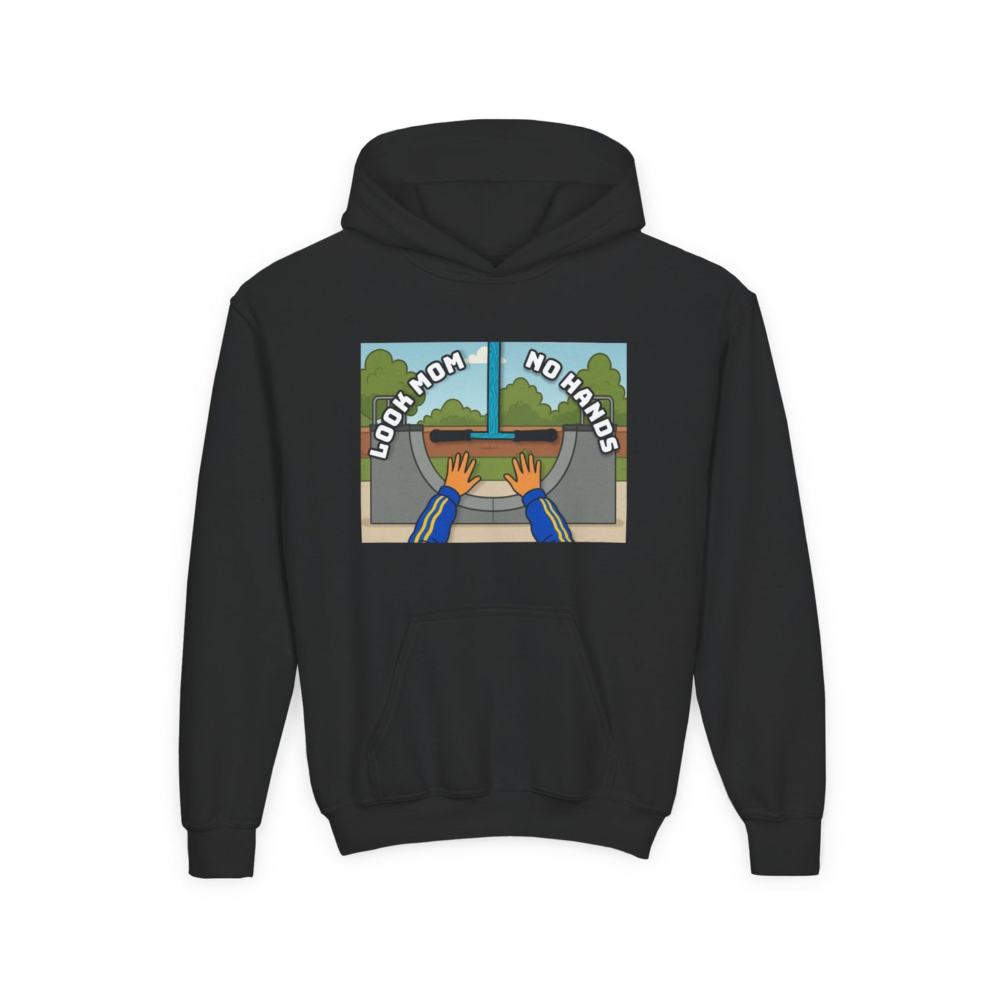 Look Mom, No Hands Hoodie (Kids)