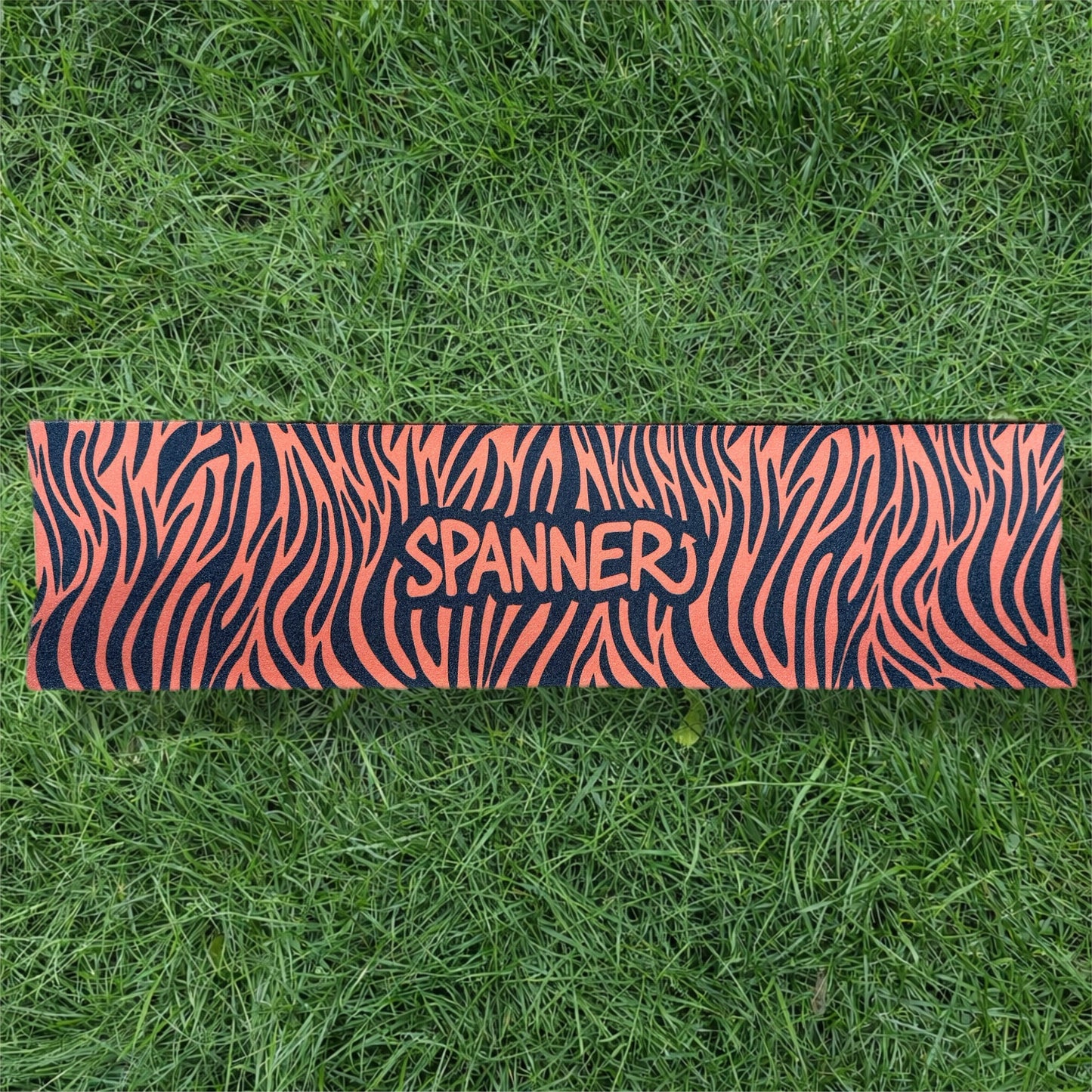 Orange & Black Zebra Griptape