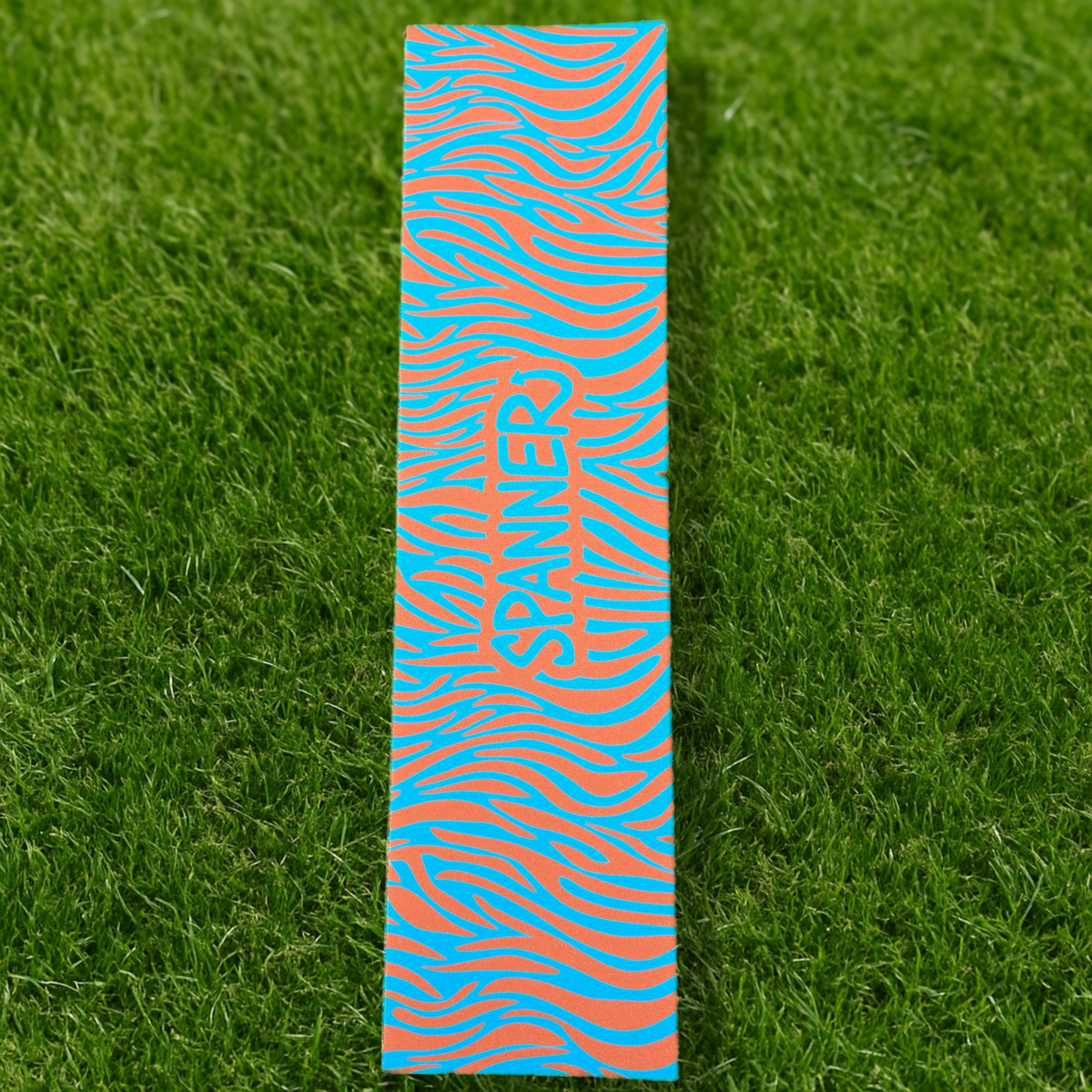 Blue & Orange Zebra Griptape