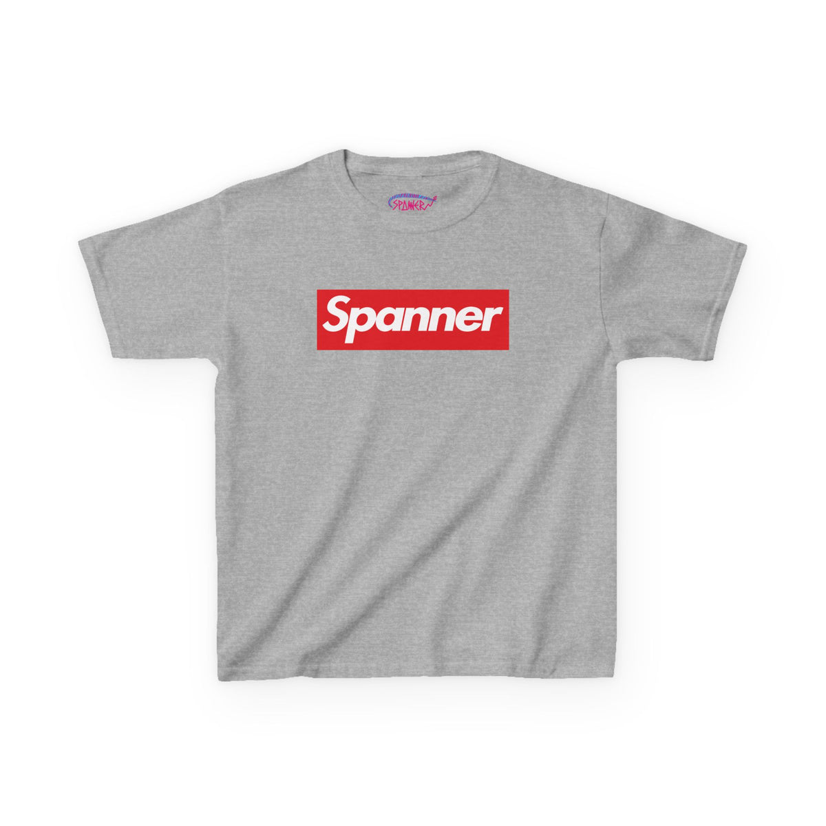 Spanner Boxed Logo T-Shirt (Kids)