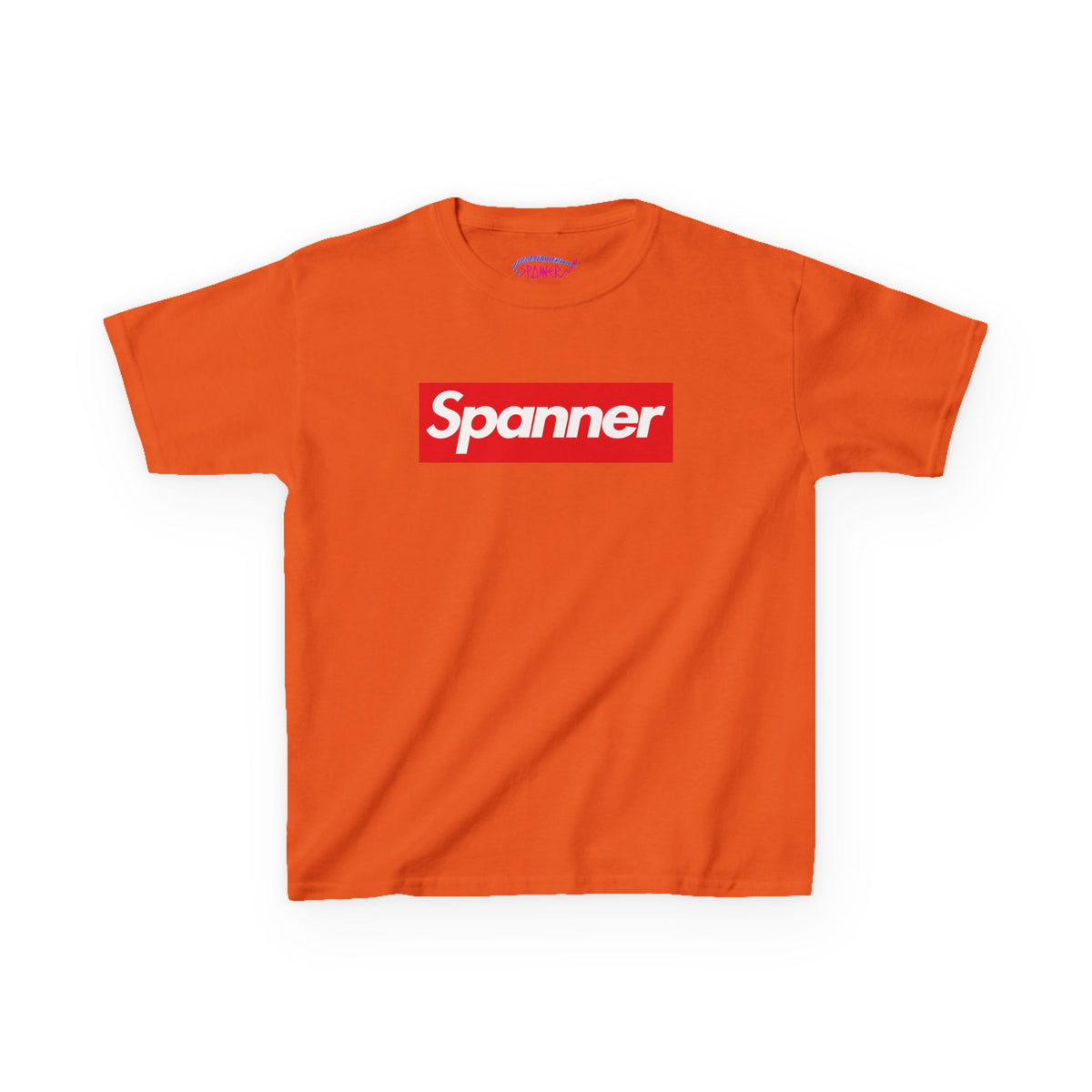Spanner Boxed Logo T-Shirt (Kids)