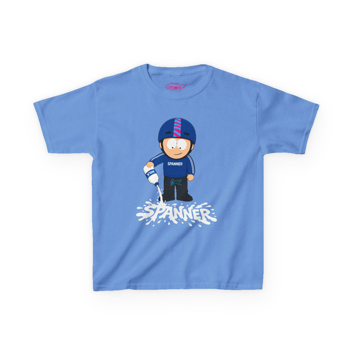 Spanner Spilling Milk T-Shirt (Kids)
