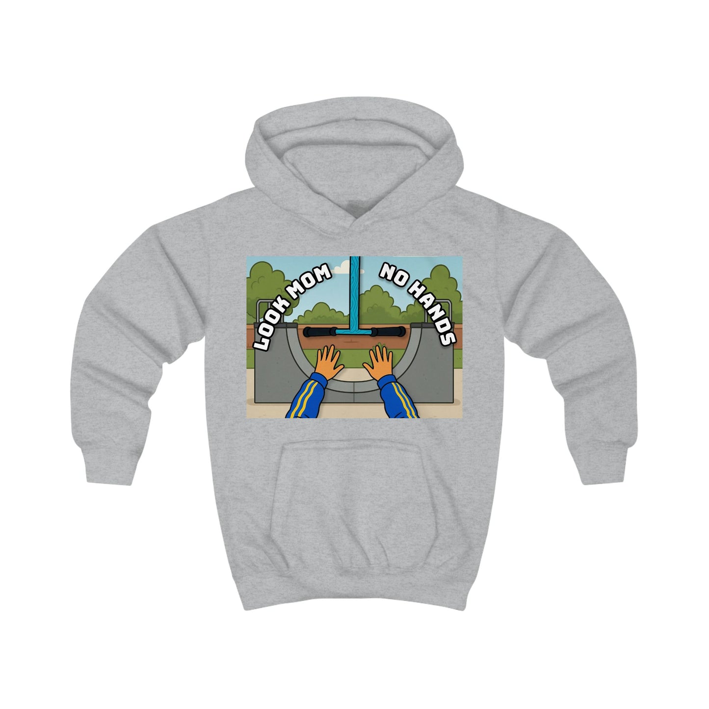 Look Mom No Hands! Hoodie (Kids)