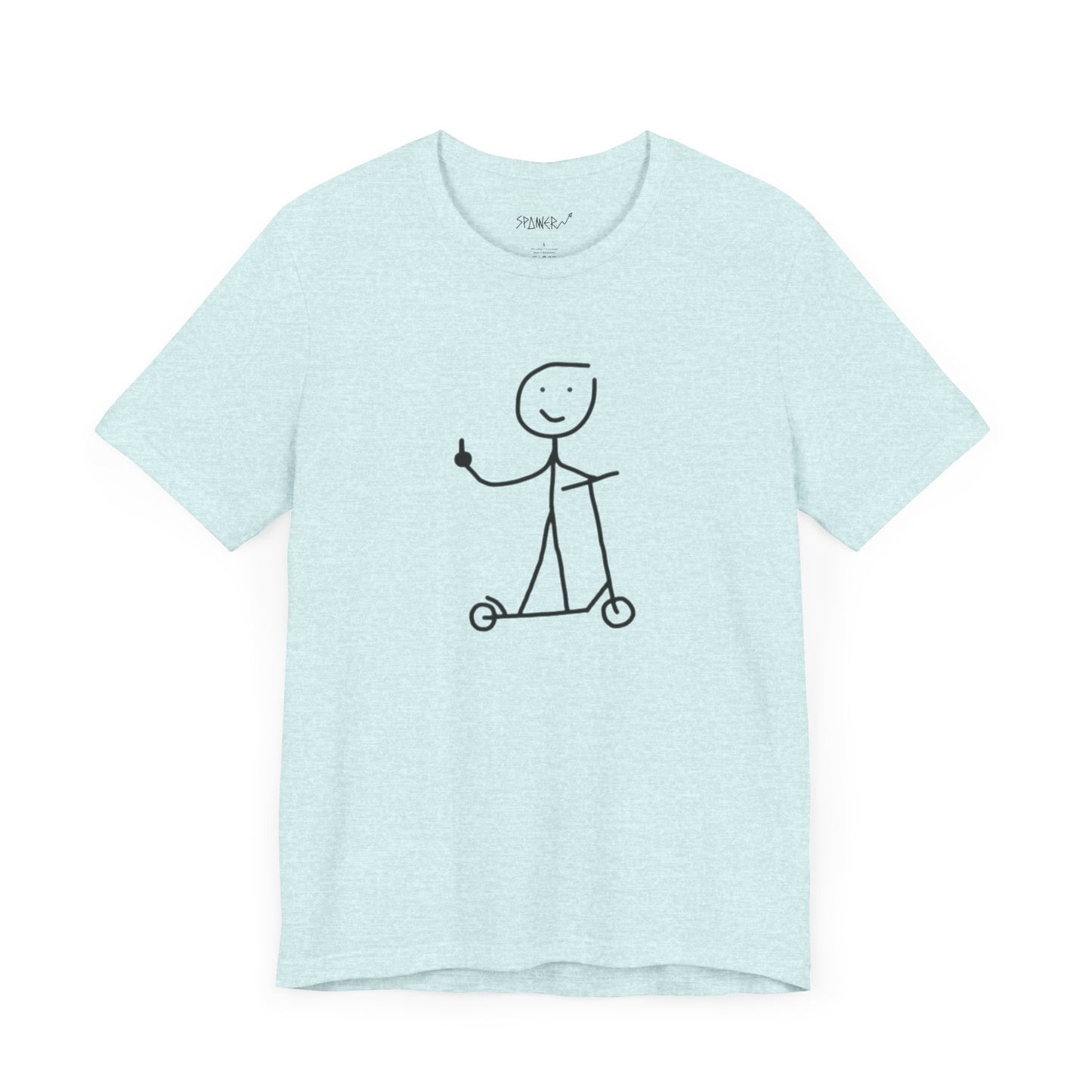 G on a Scooter T-shirt (Adults)