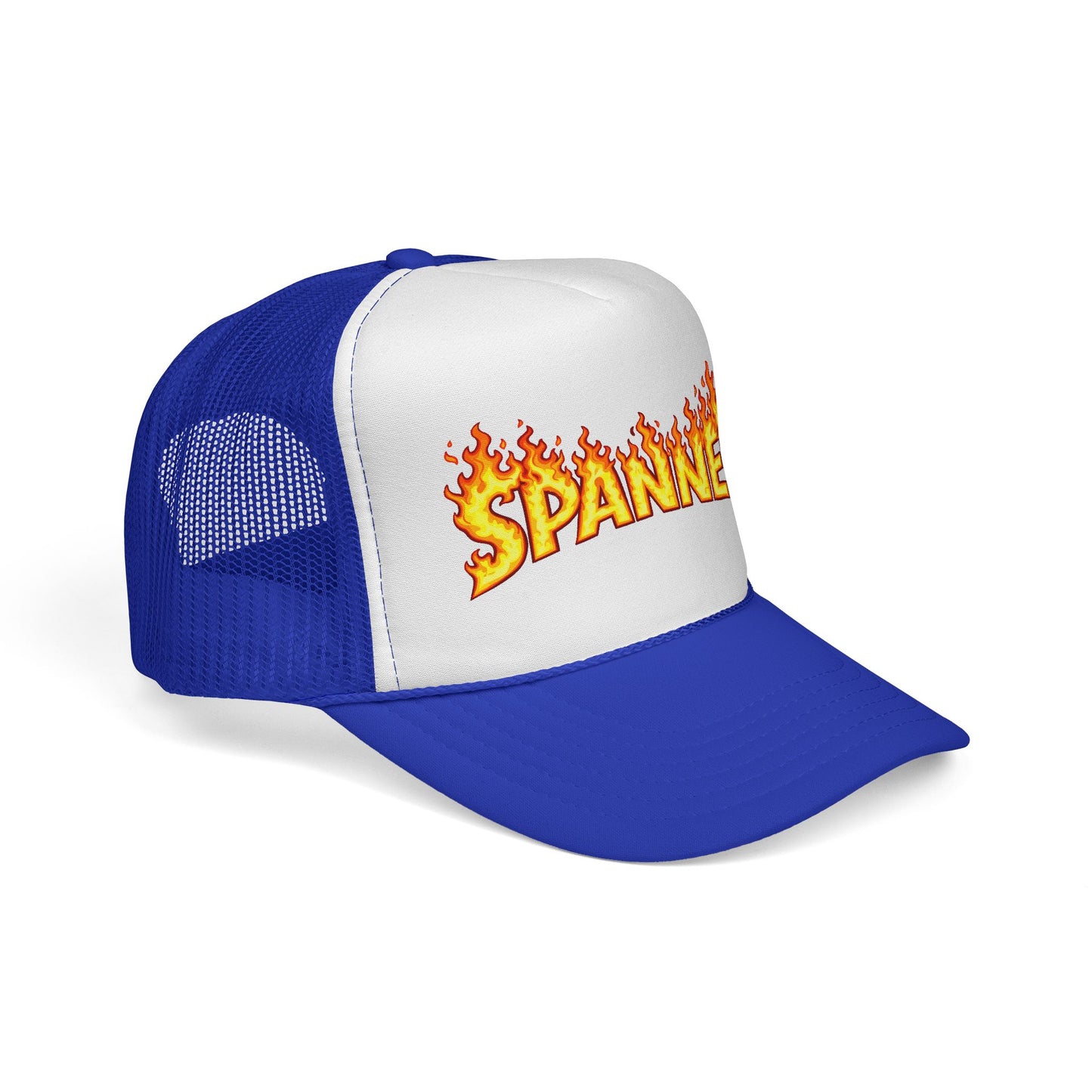 Spanner On Fire Trucker Hat