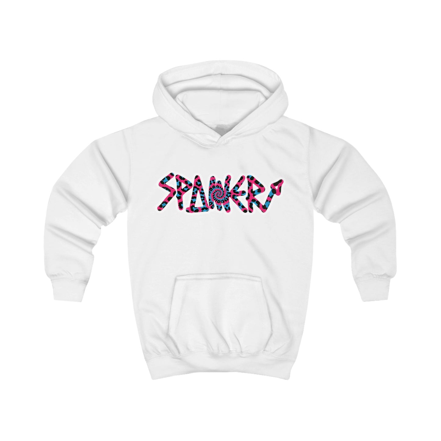 Leopard Tie-Dye Spanner Hoodie (Kids)