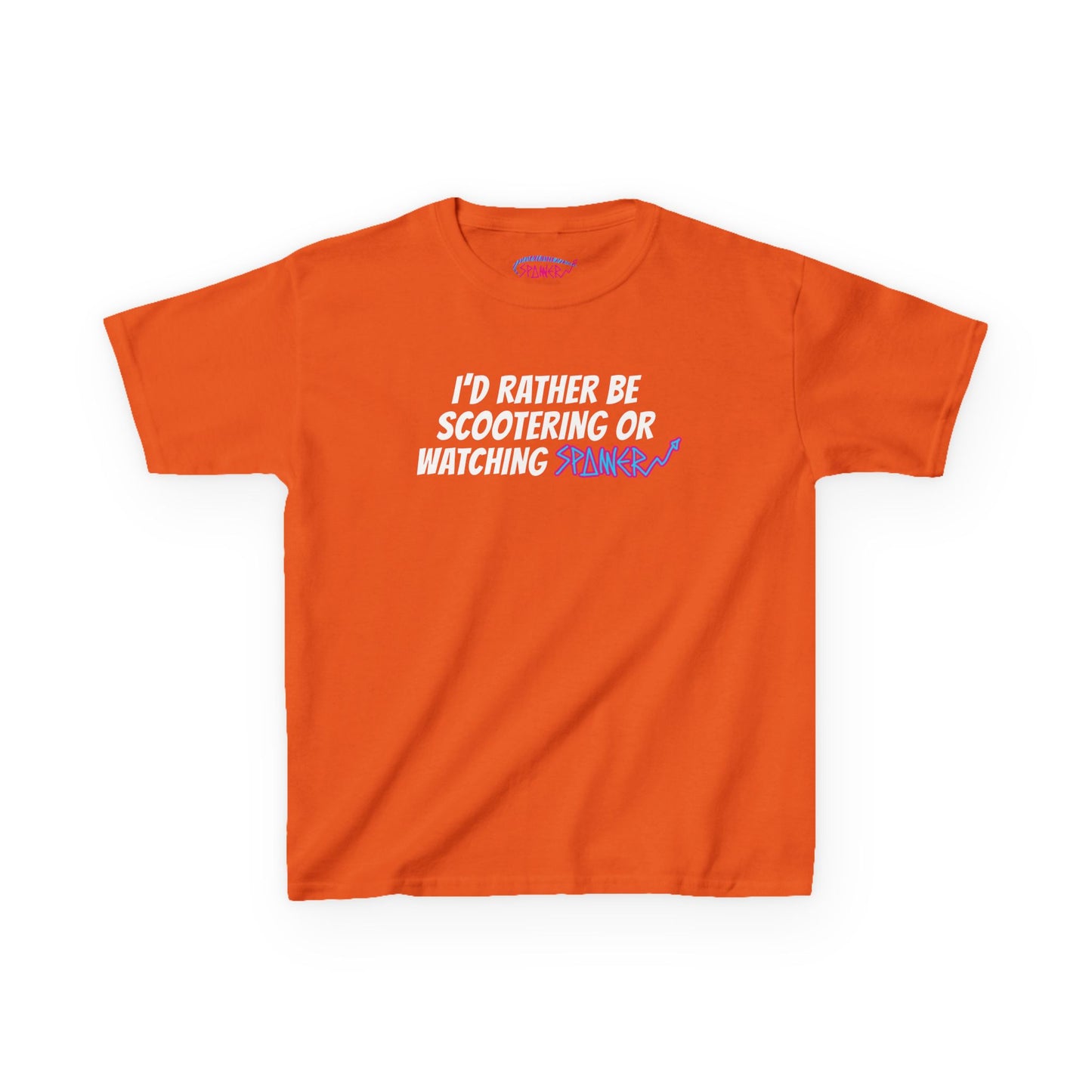 Rather Be Watching Spanner T-shirt (Kids)