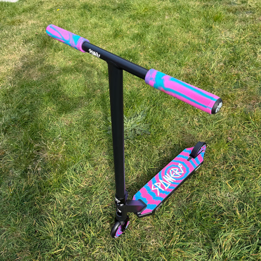 Pink & Blue Complete Scooter