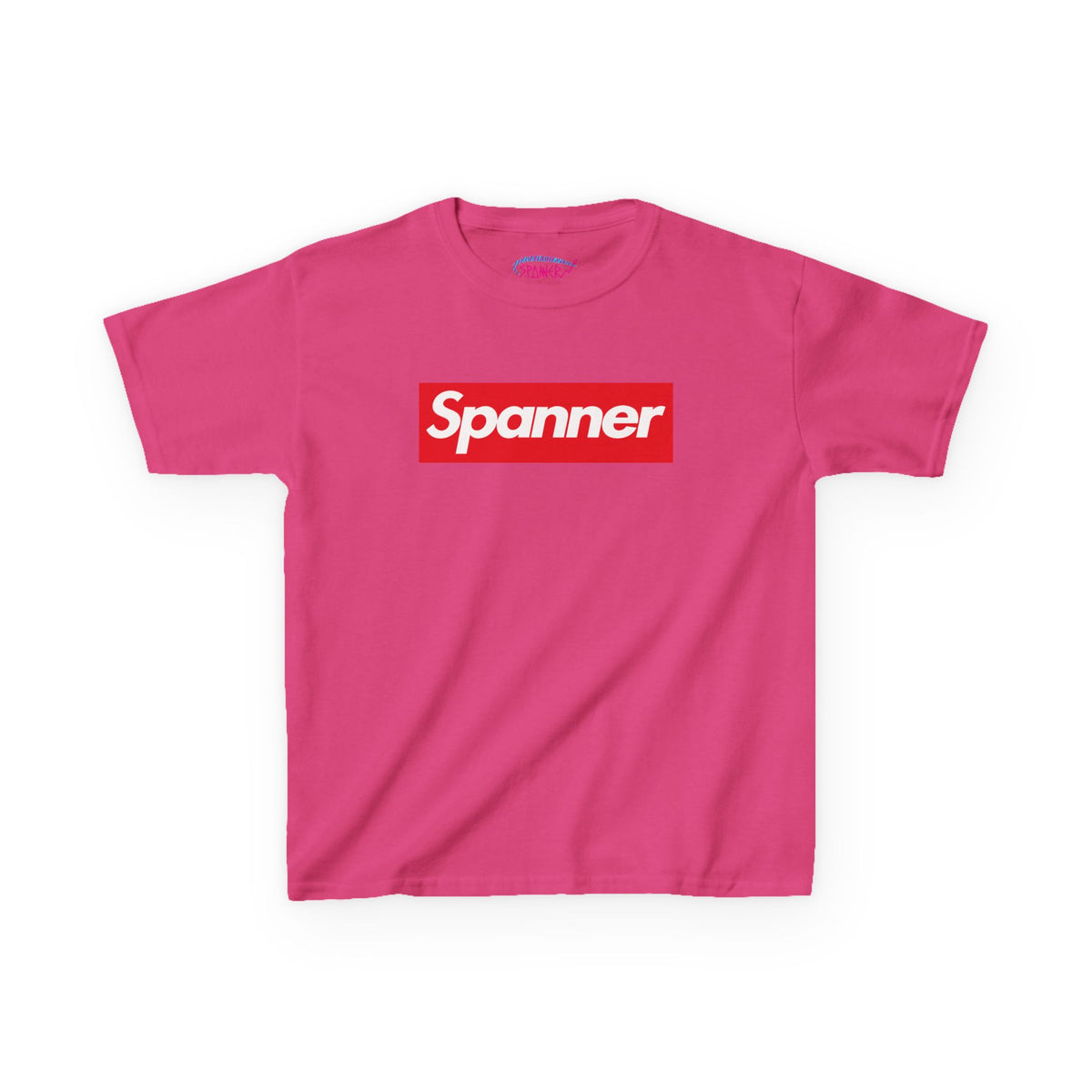Spanner Boxed Logo T-Shirt (Kids)