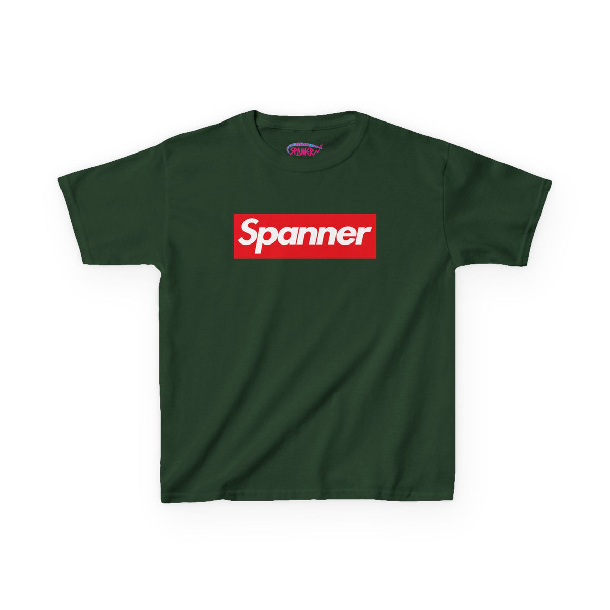 Spanner Boxed Logo T-Shirt (Kids)