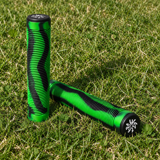 Black & Green Grips
