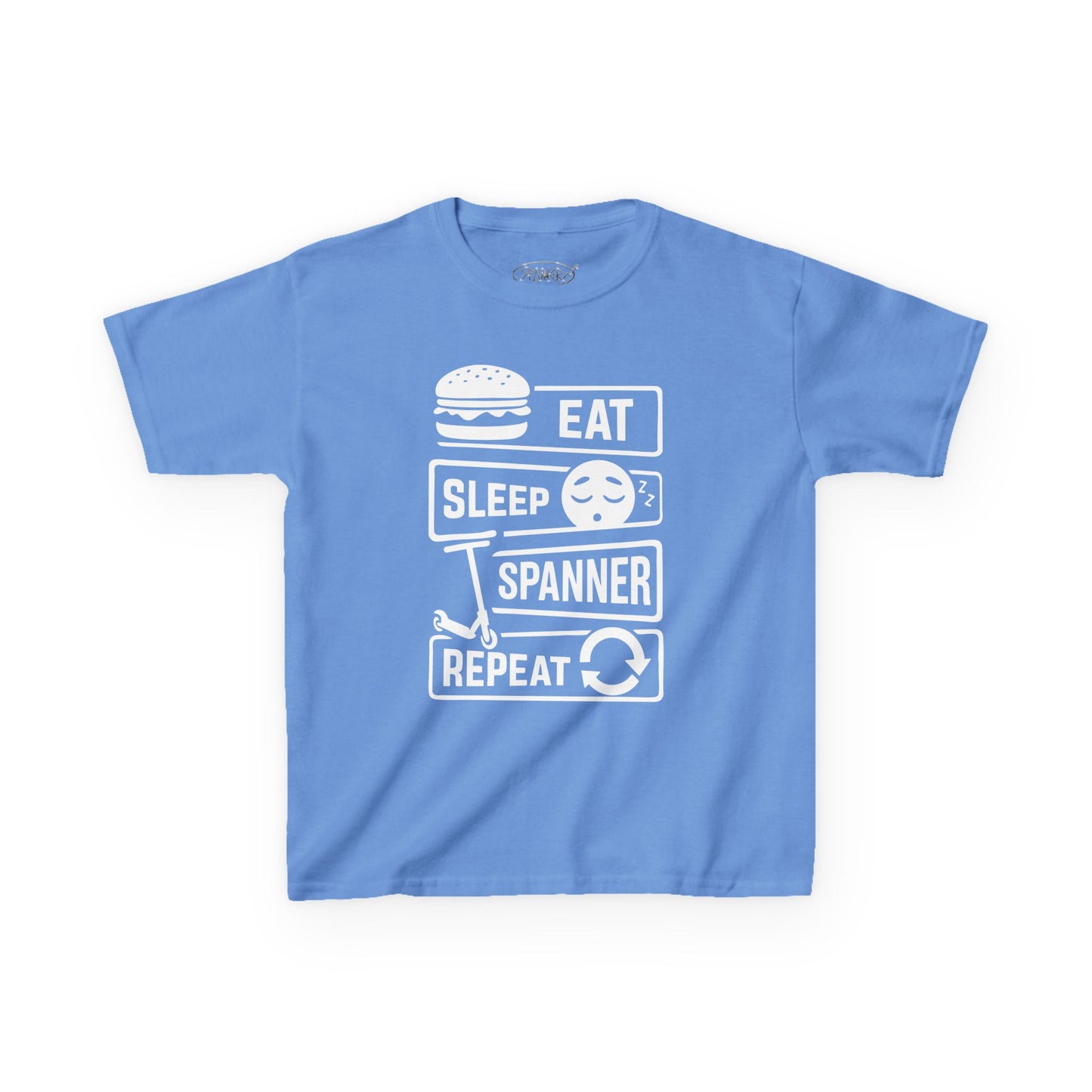 Eat Sleep Spanner Repeat T-shirt (Kids)