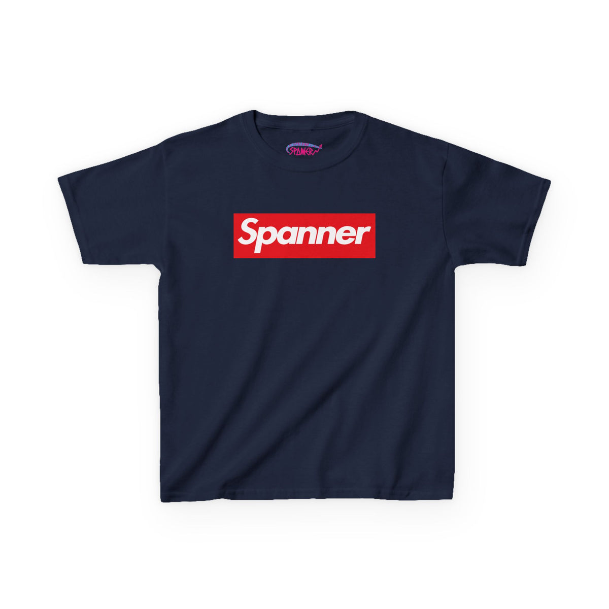 Spanner Boxed Logo T-Shirt (Kids)
