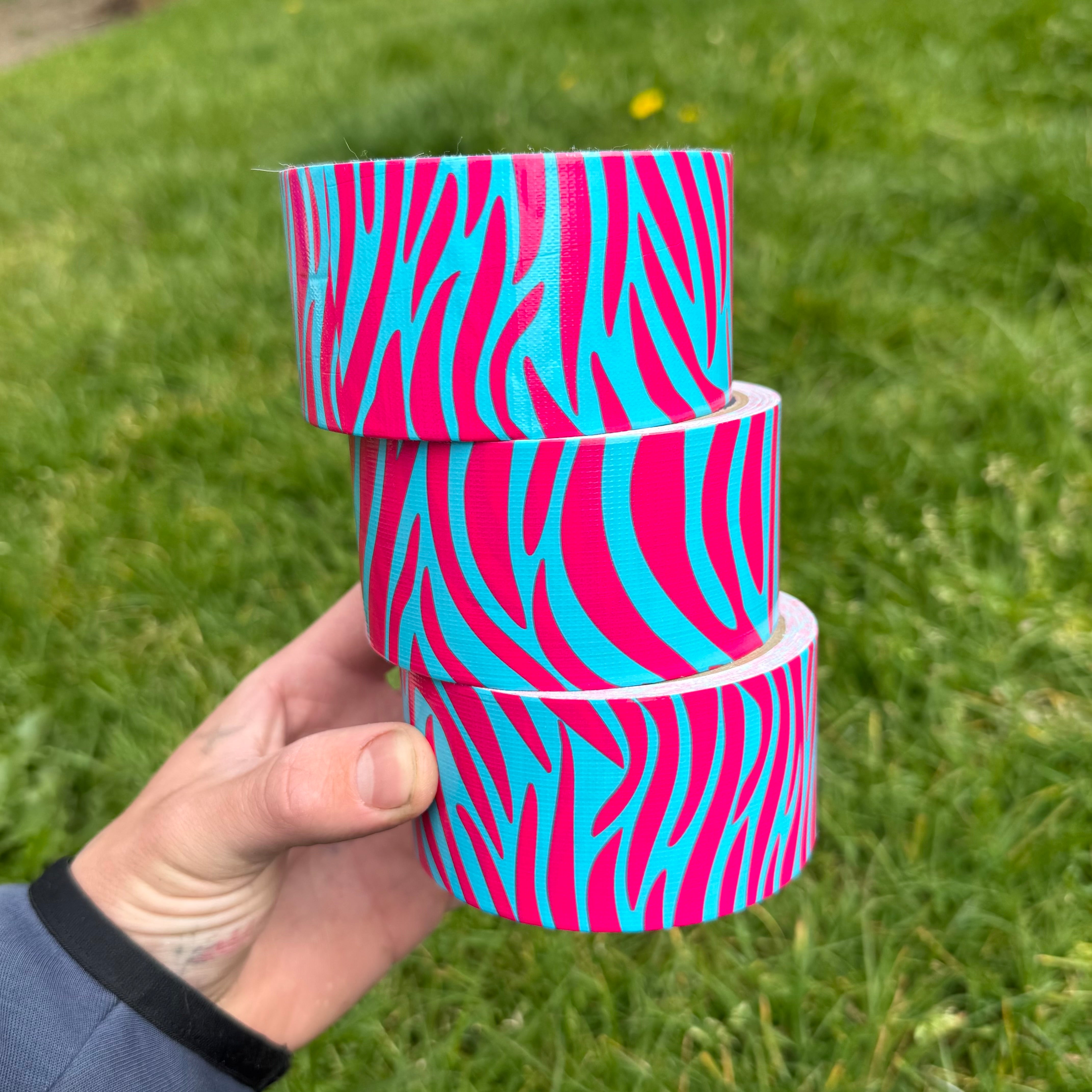 Pink & Blue Zebra Bar Tape – Spanner.Store