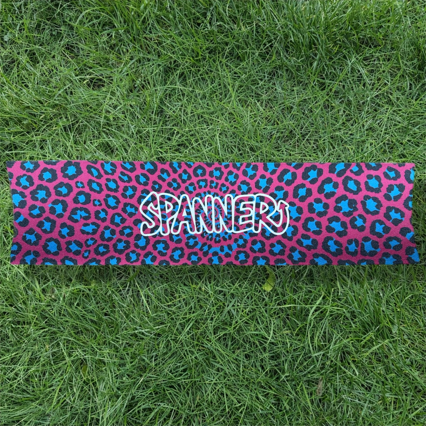 Pink & Blue Leopard Griptape