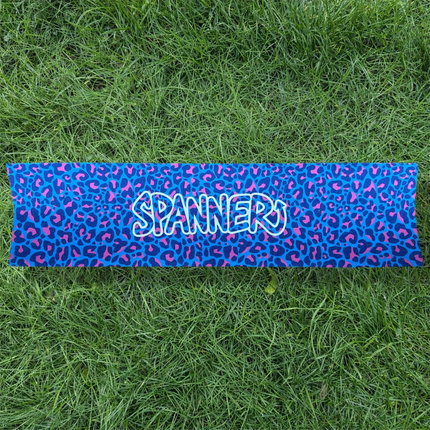 Pink & Blue Leopard Griptape