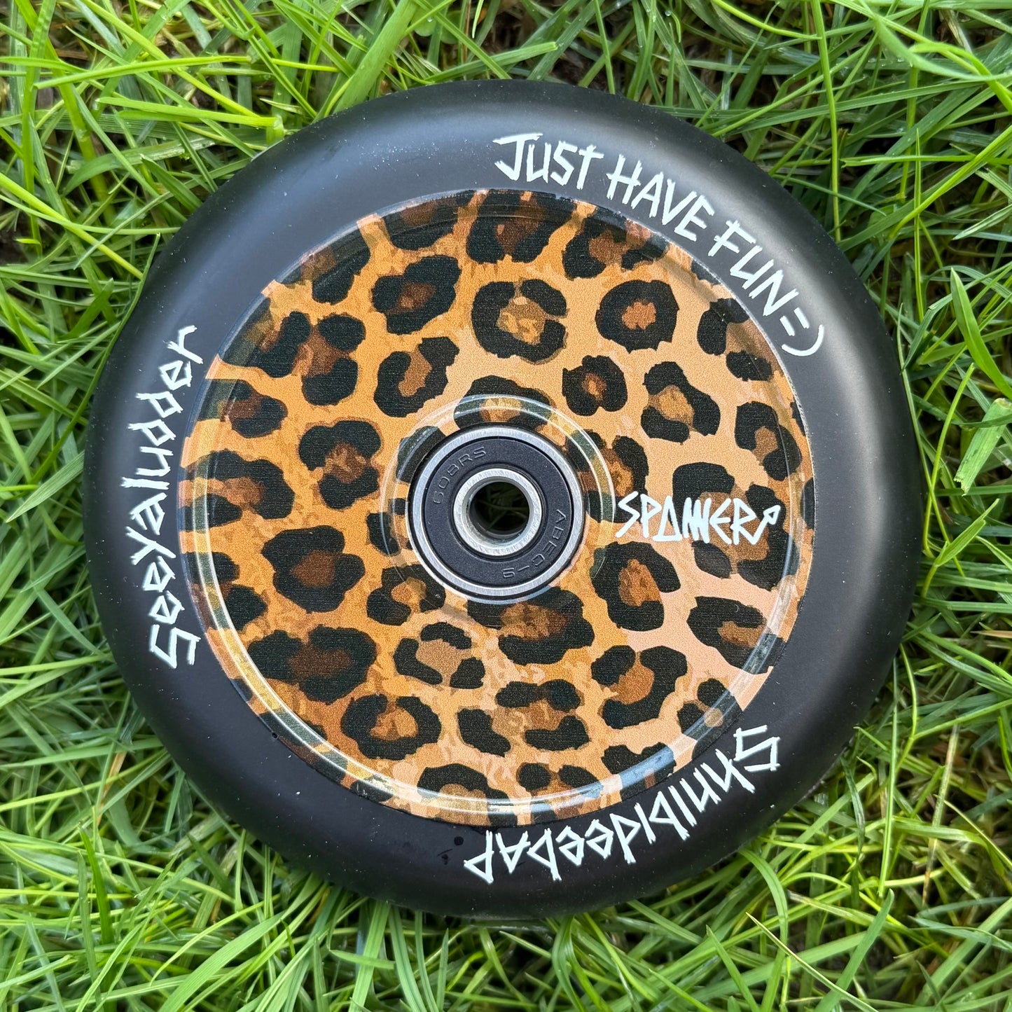 Leopard Print Wheels