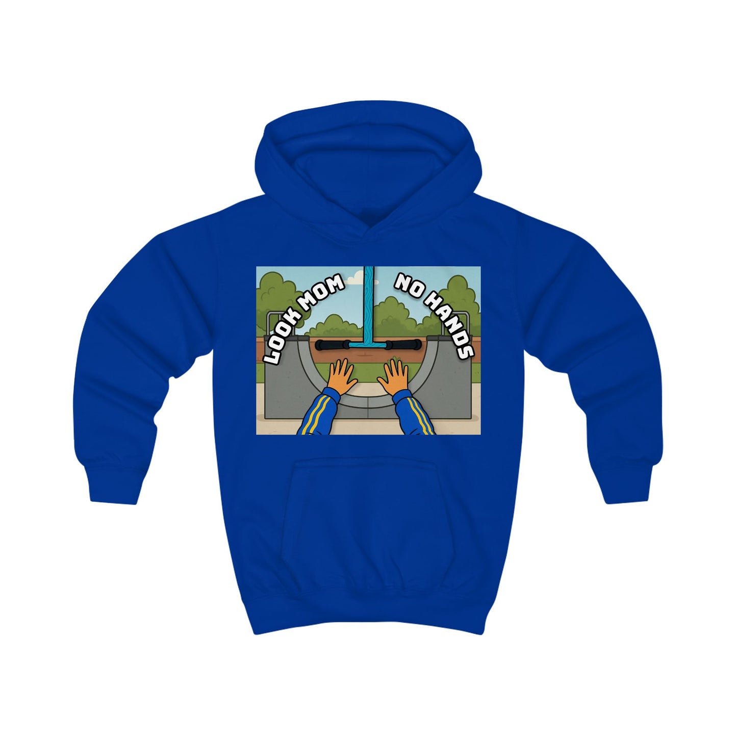 Look Mom No Hands! Hoodie (Kids)