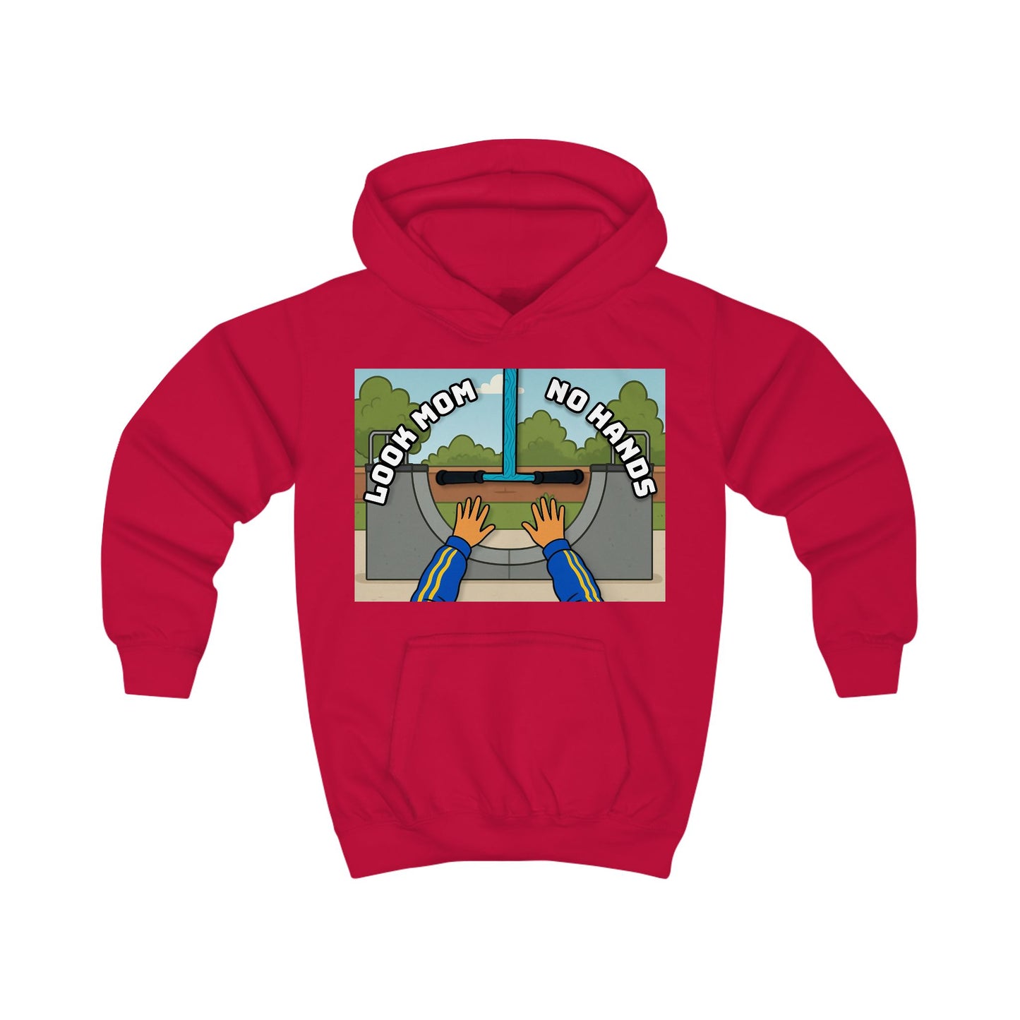 Look Mom No Hands! Hoodie (Kids)