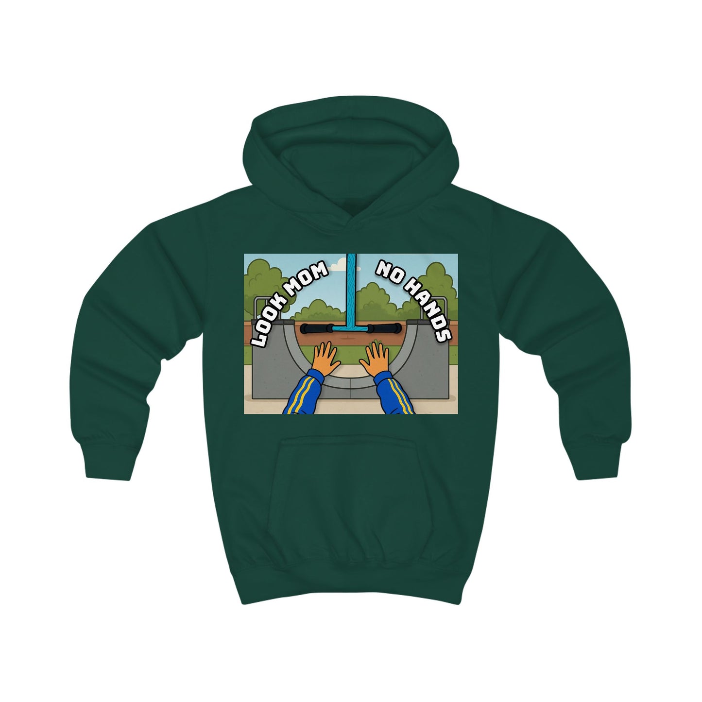 Look Mom No Hands! Hoodie (Kids)