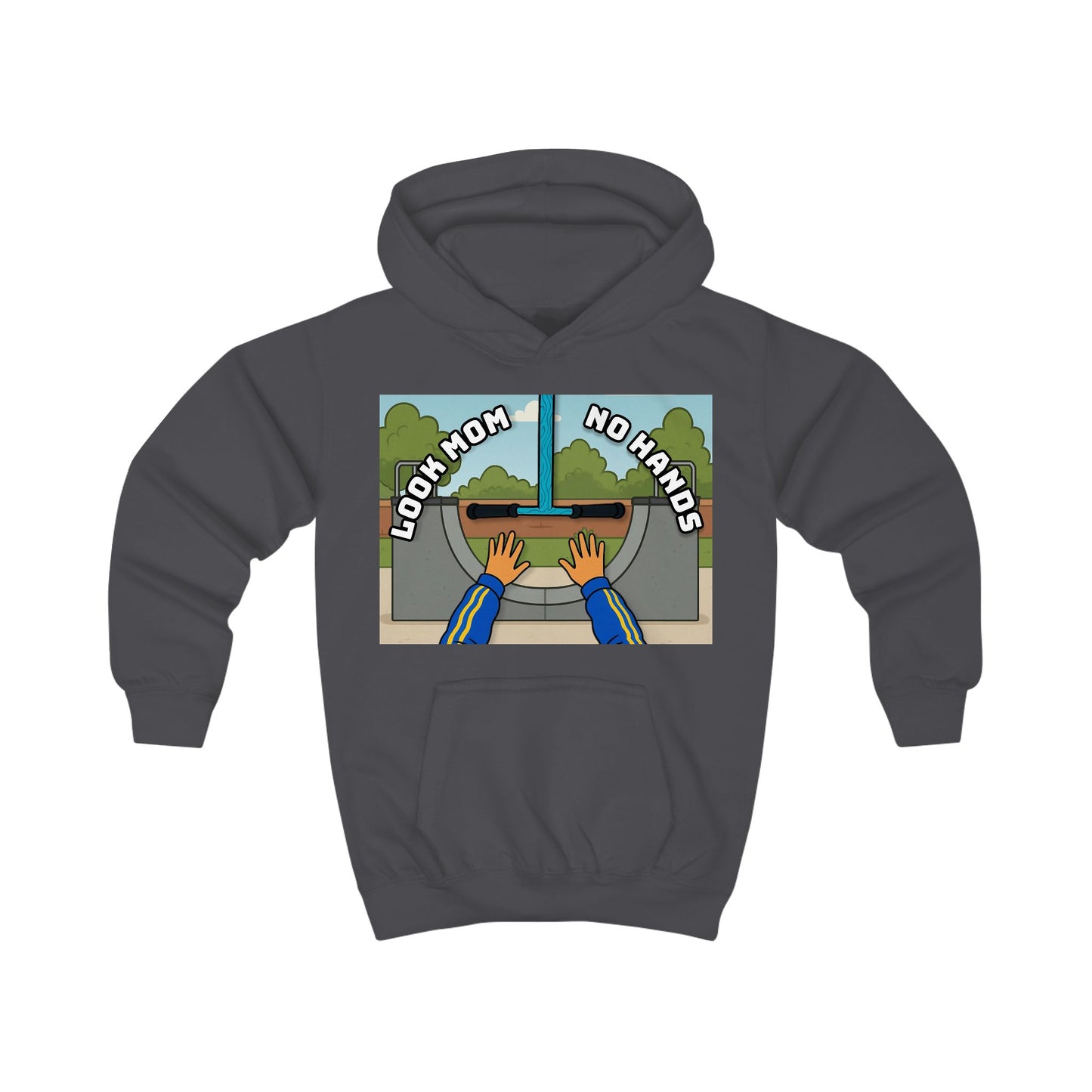 Look Mom No Hands! Hoodie (Kids)