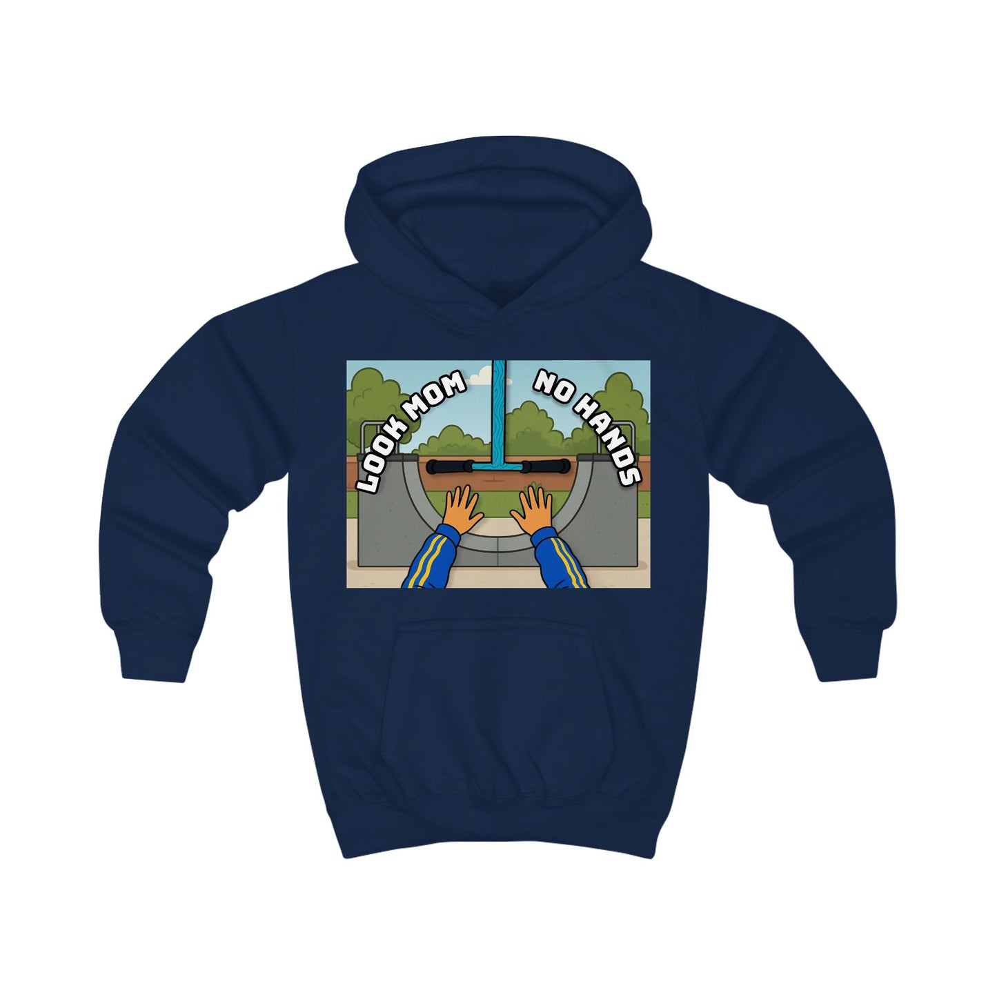 Look Mom No Hands! Hoodie (Kids)