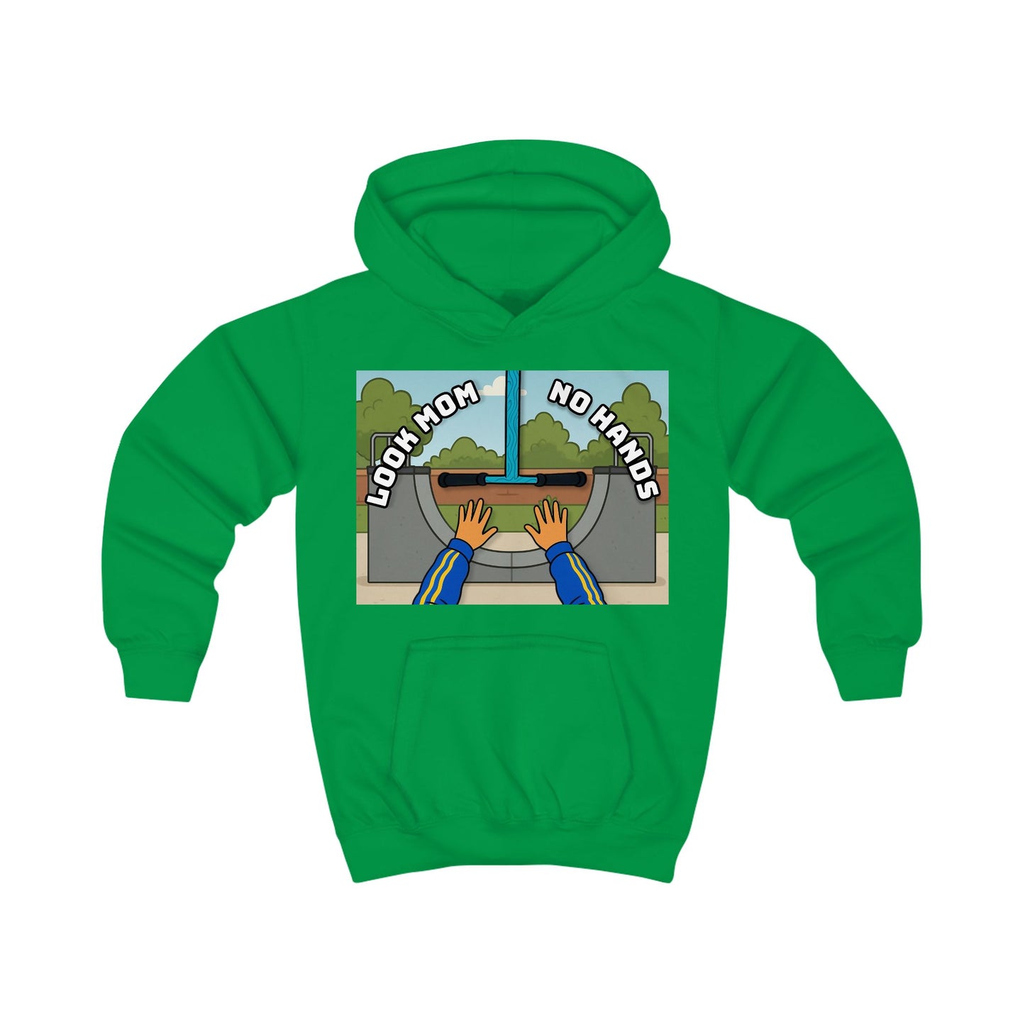 Look Mom No Hands! Hoodie (Kids)