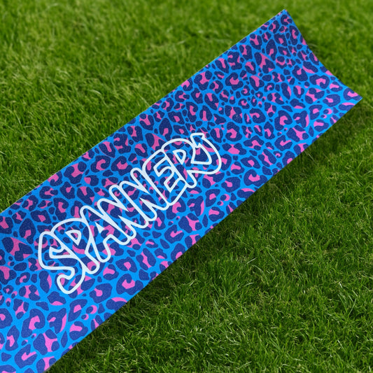 Pink & Blue Leopard Griptape