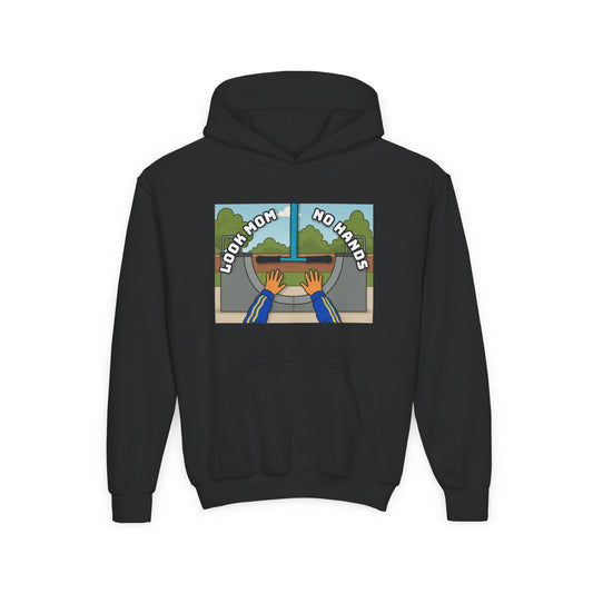 Look Mom, No Hands Hoodie (Kids)