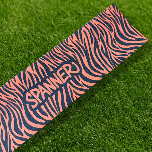 Orange & Black Zebra Griptape